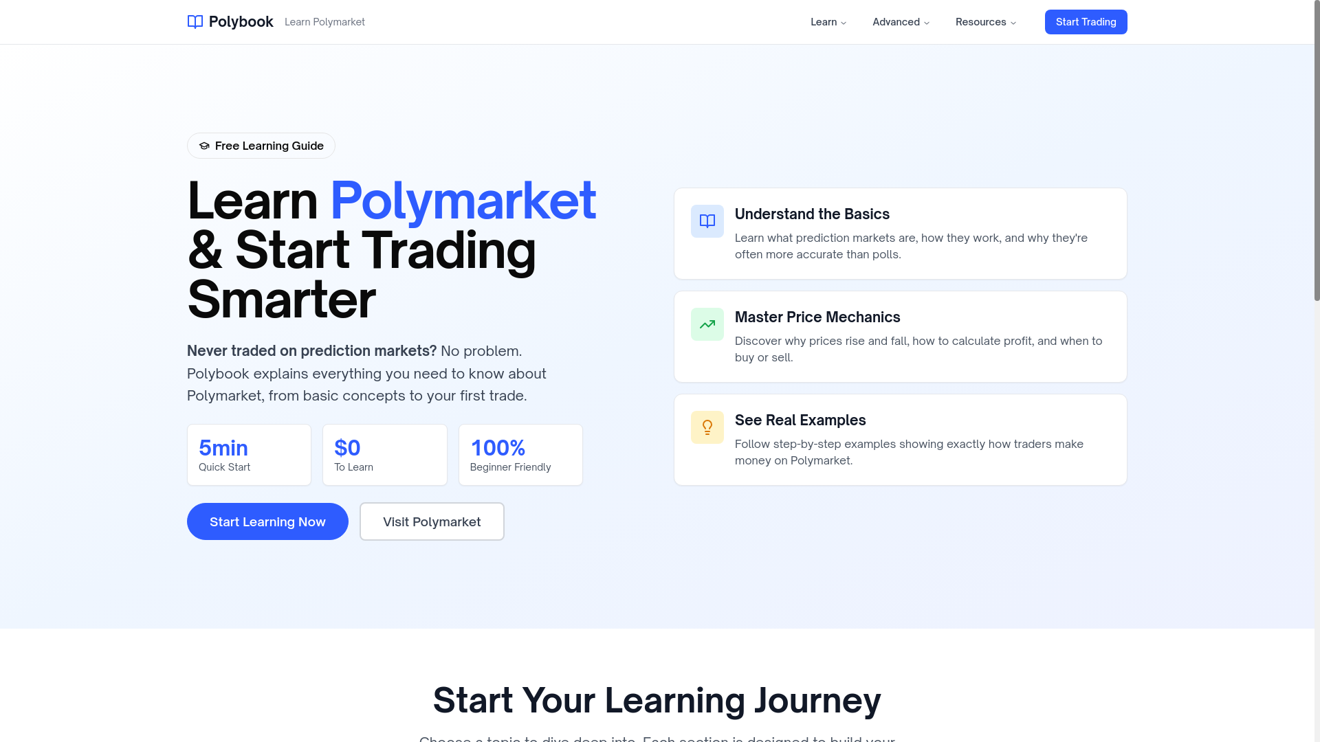 website screenshot of https://polybook.fun/
