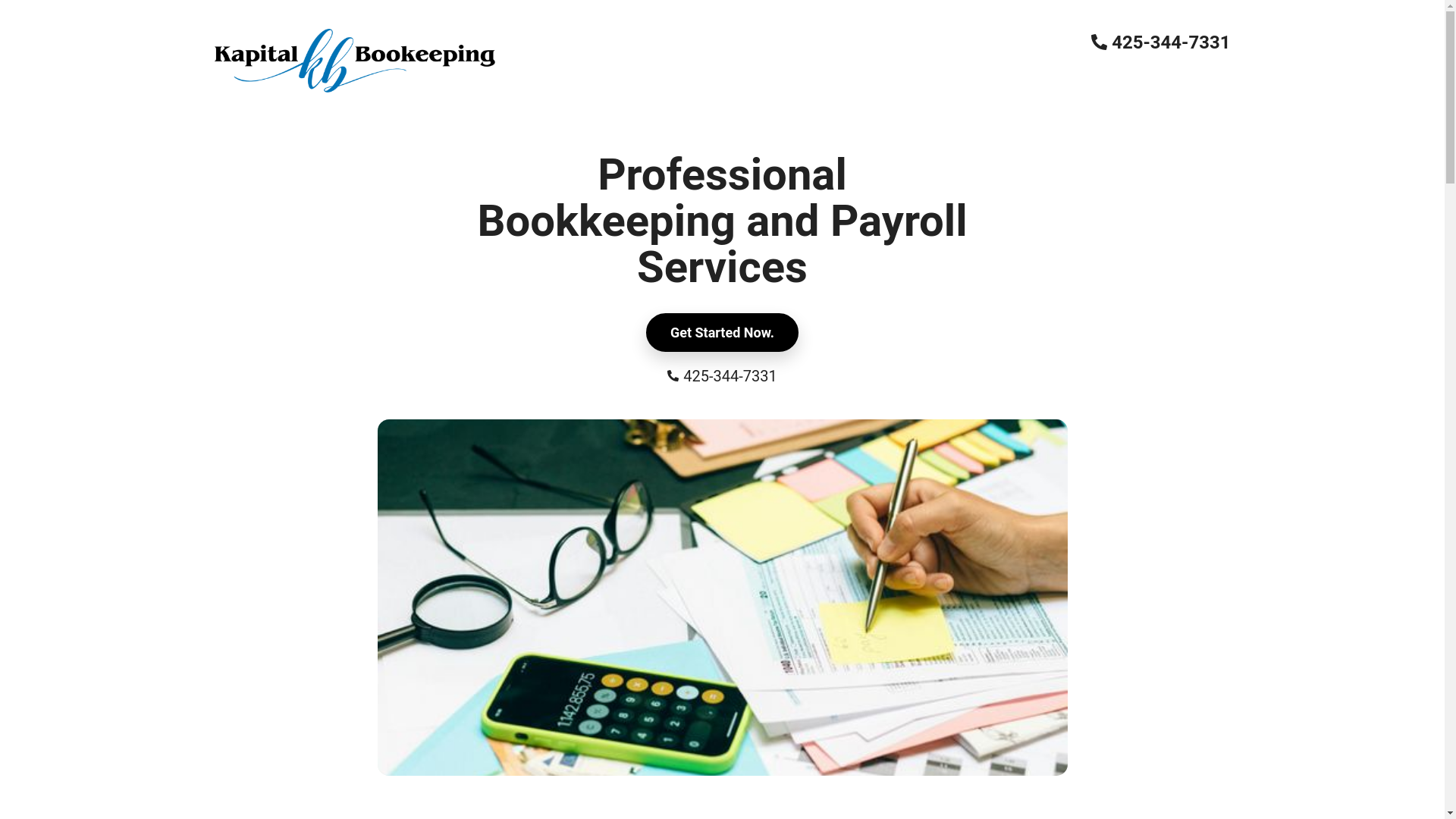 website screenshot of https://kapitalbookkeepingservices.com/