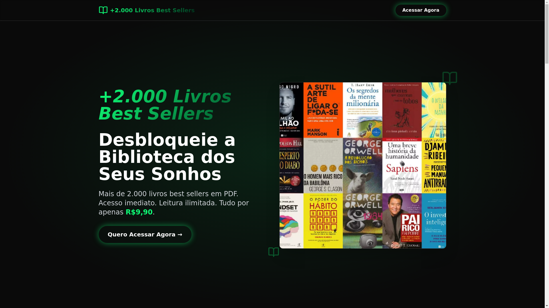 website screenshot of https://bibliopack.shop/