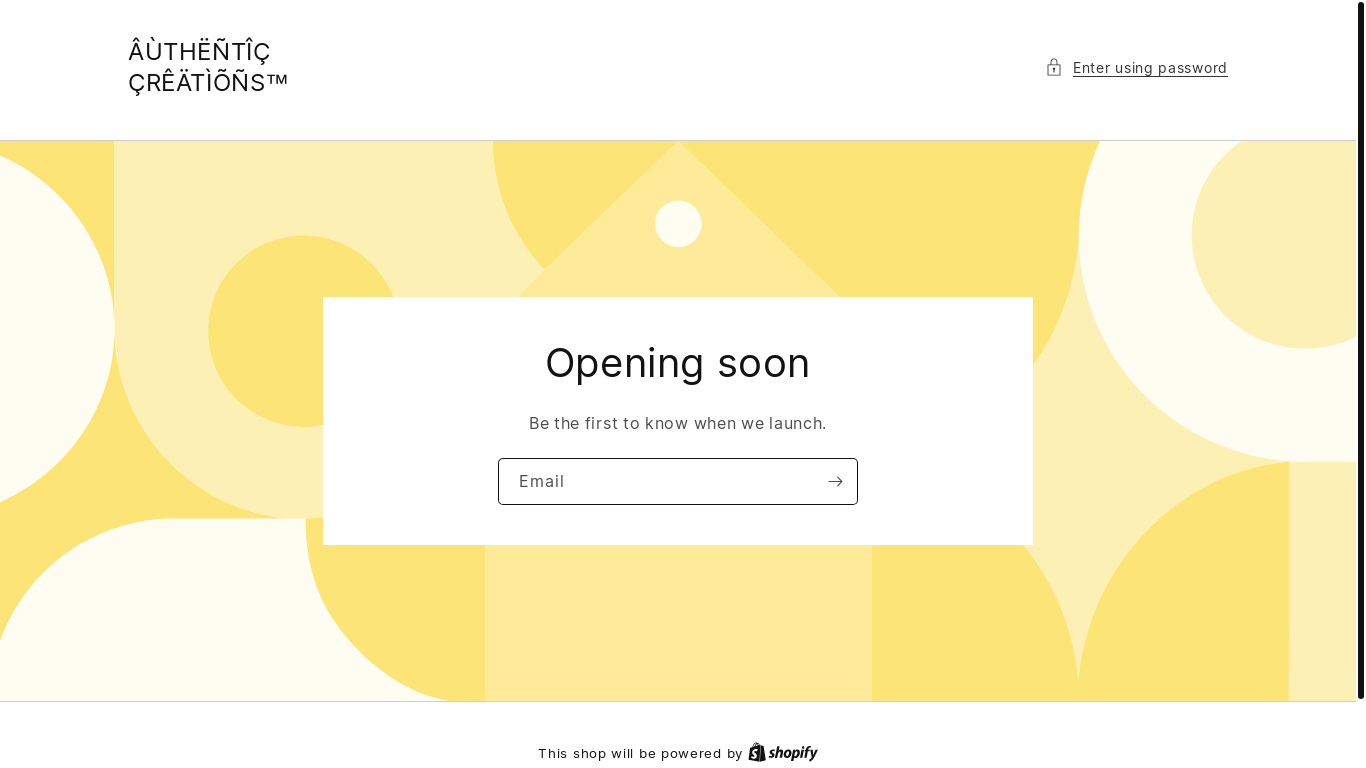 website screenshot of https://actmthemerch.com/
