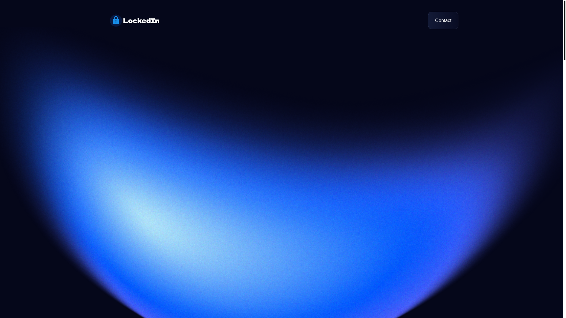 website screenshot of https://thelockedinapp.com/