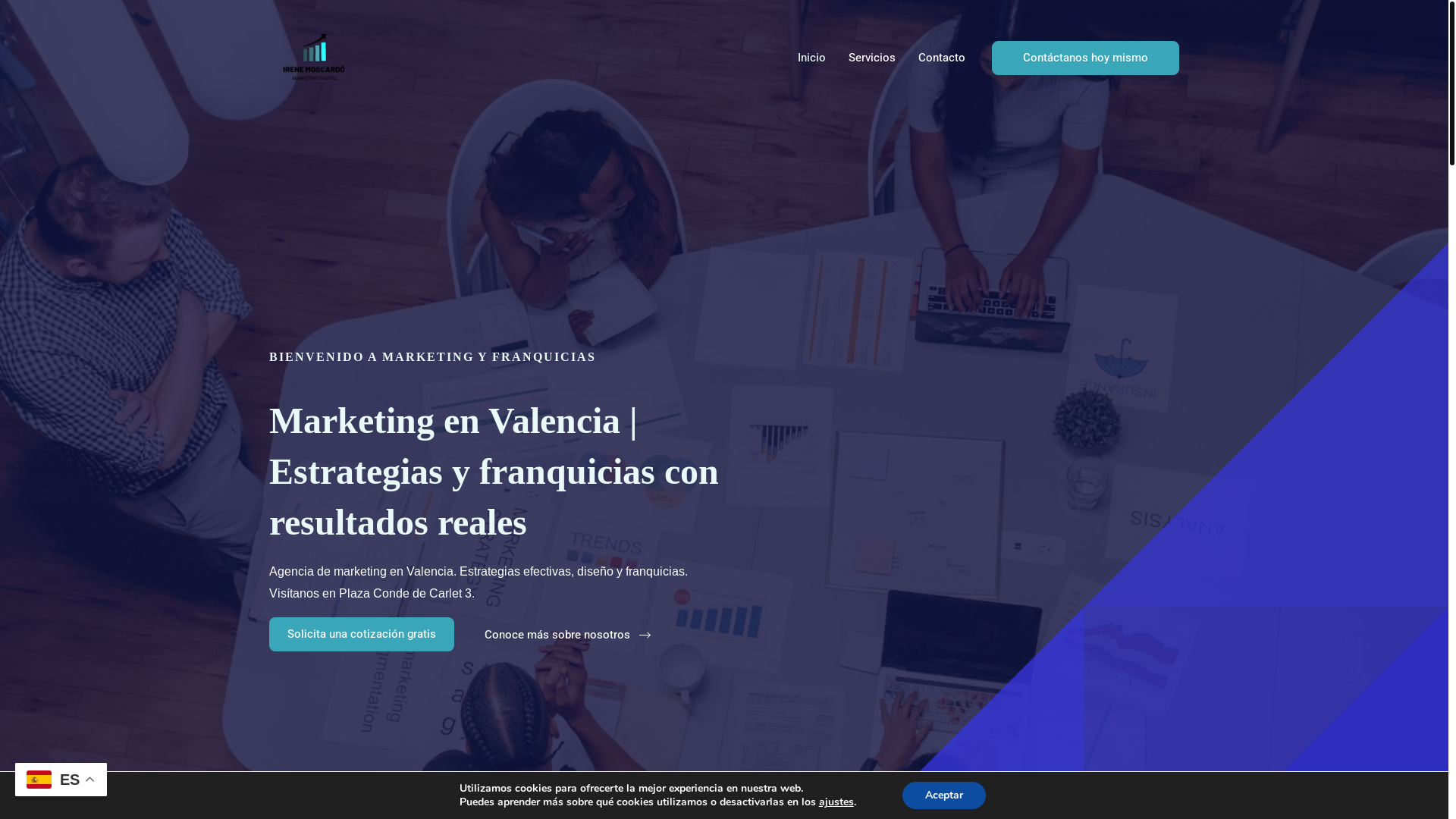 website screenshot of https://publicidadmoscardo.es/