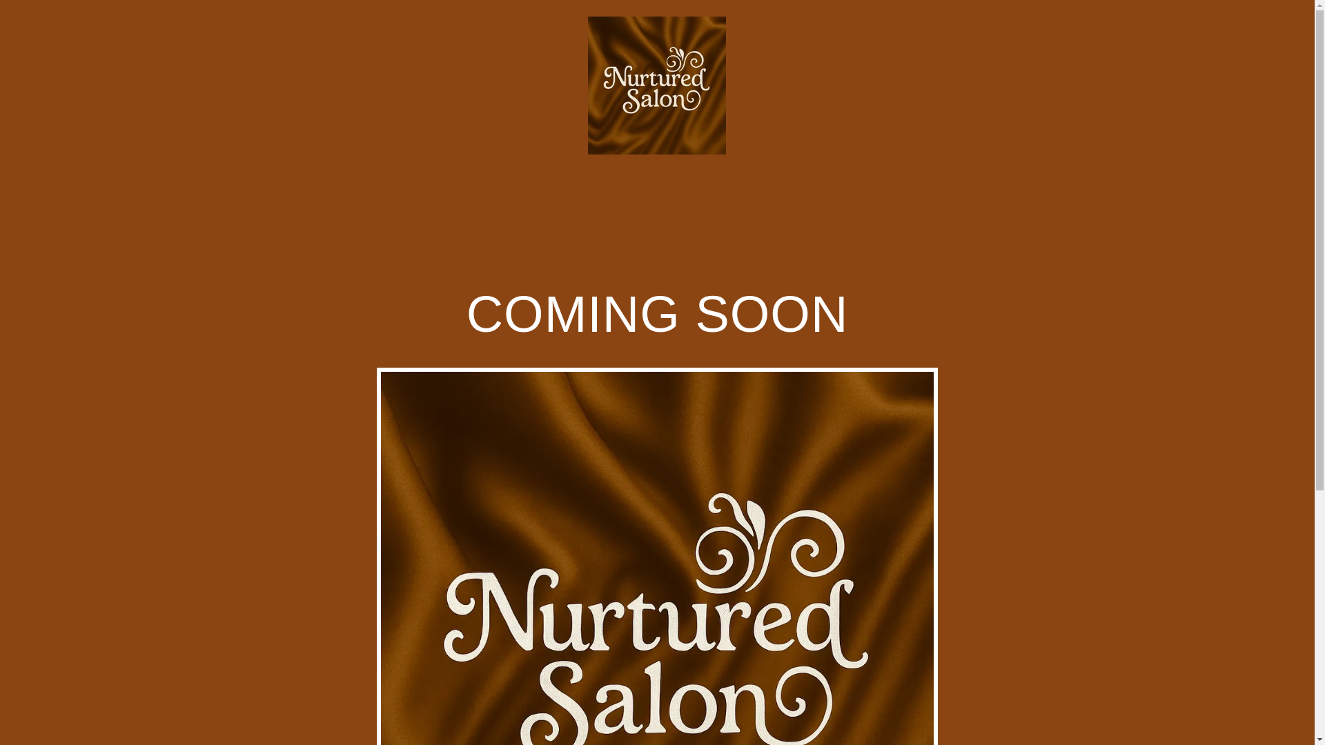website screenshot of https://nurturedsalon.co/