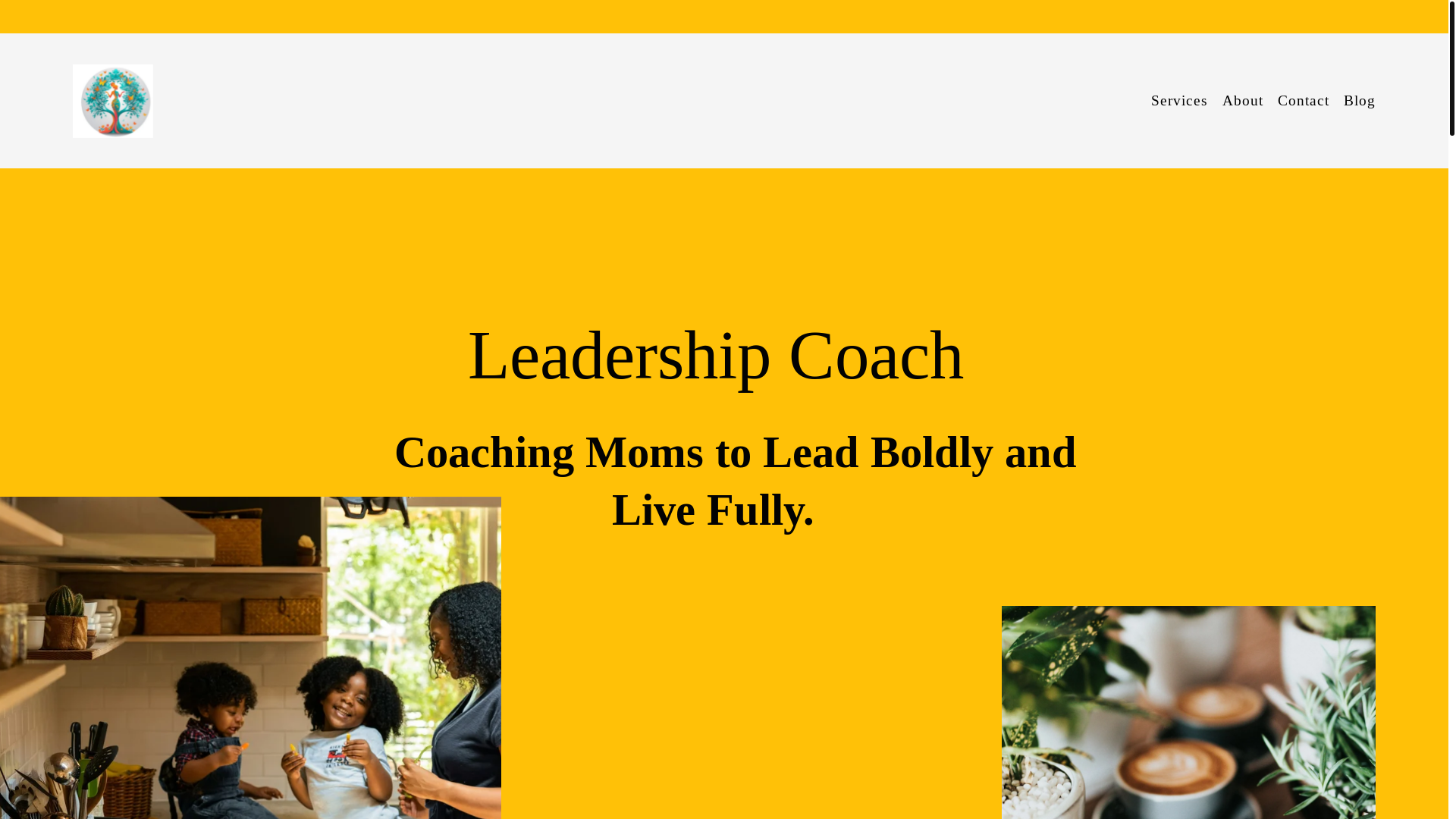 website screenshot of https://rootedinmommentum.com/