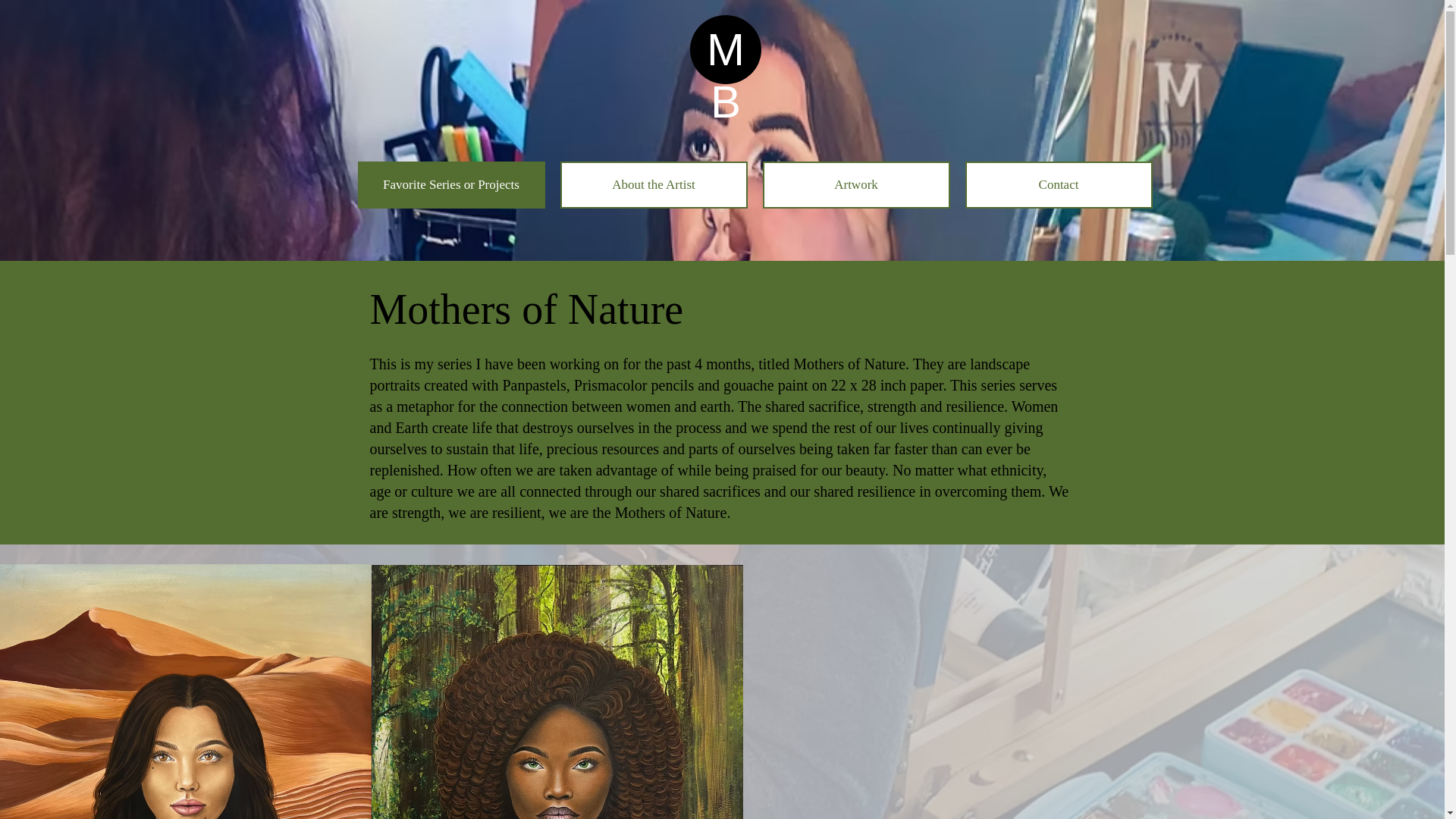 website screenshot of https://madisonbrewerart.com/
