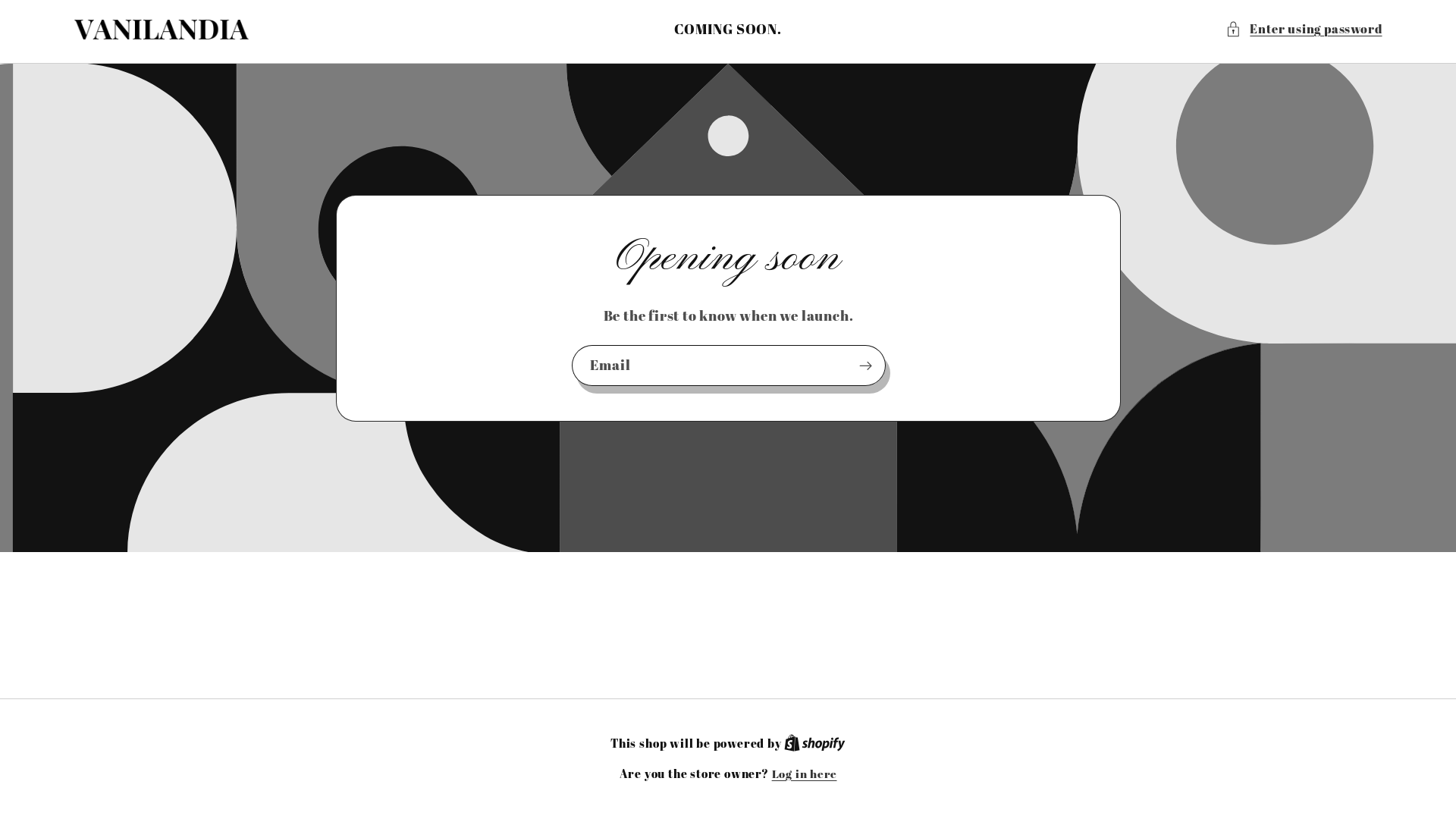 website screenshot of https://vanilandia.net/
