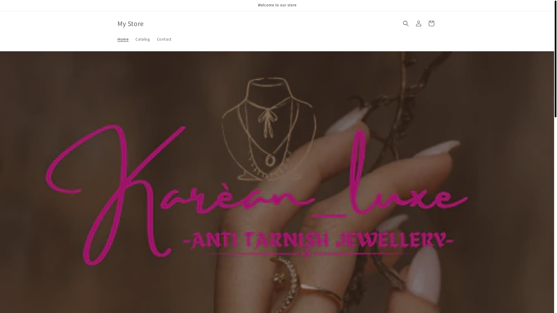 website screenshot of https://kareanluxe.com/