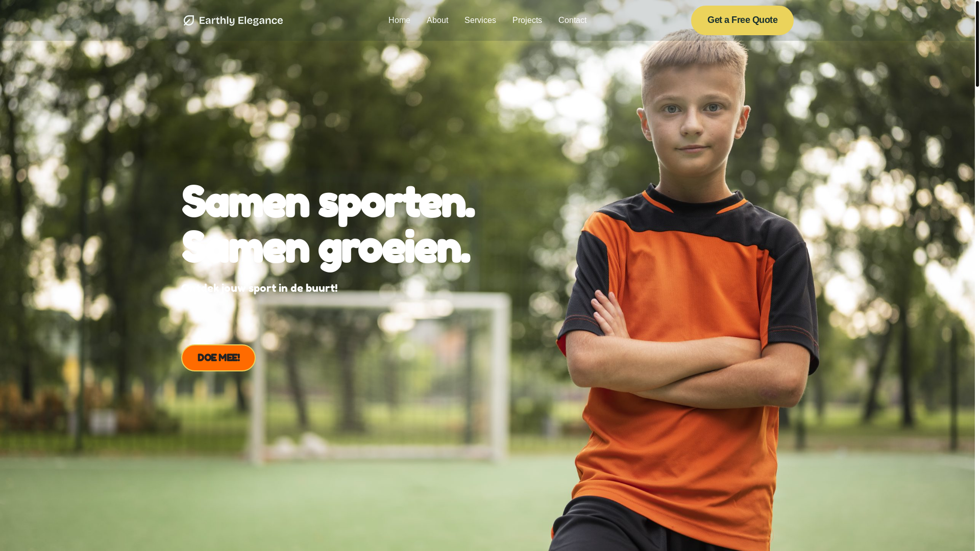 website screenshot of https://sportboekje.nl/