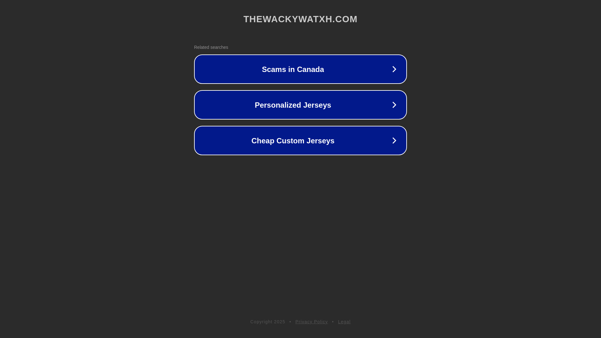 website screenshot of https://thewackywatxh.com/