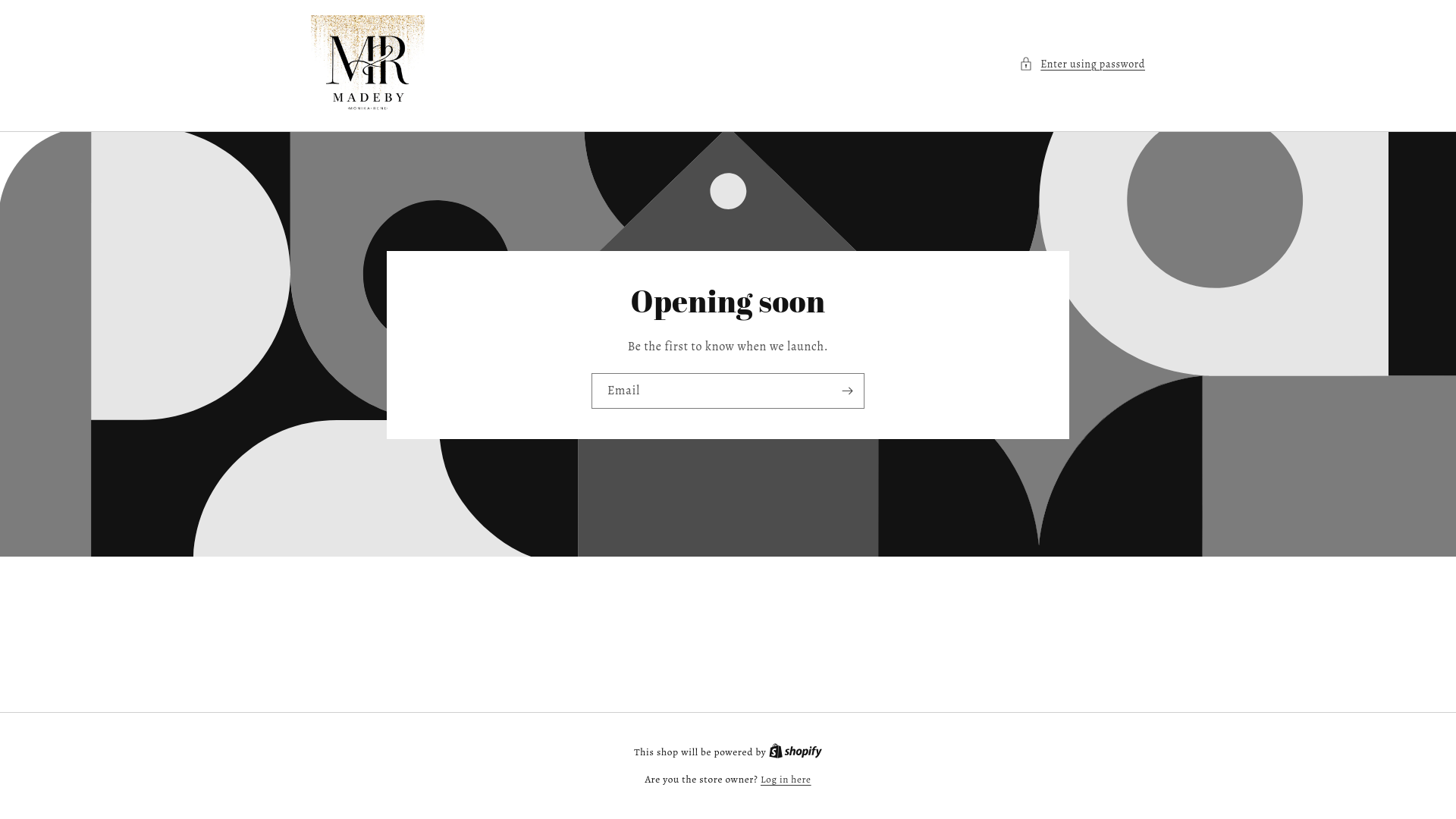 website screenshot of https://madebymonikarene.shop/