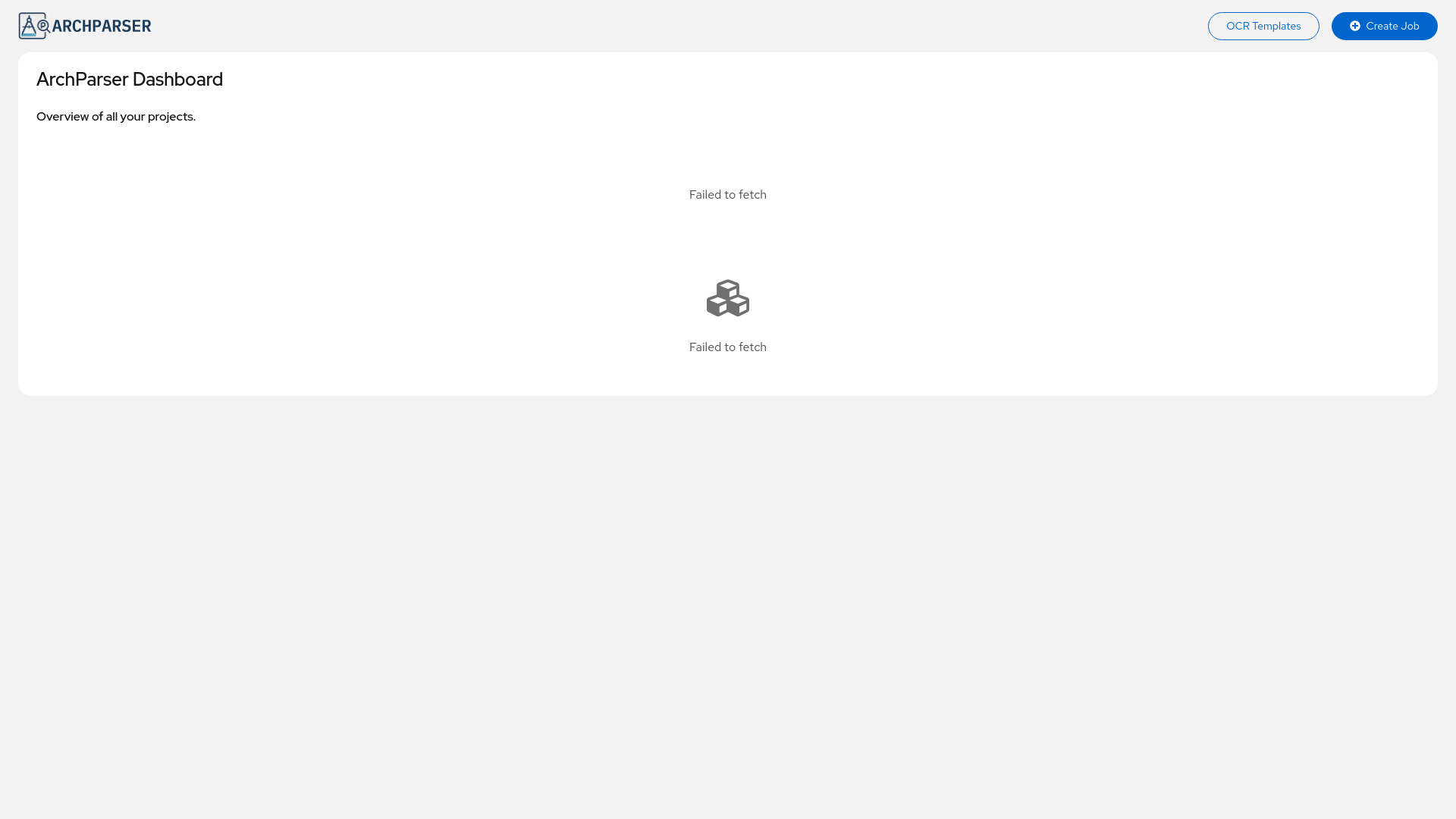 website screenshot of https://archparser.pages.dev/