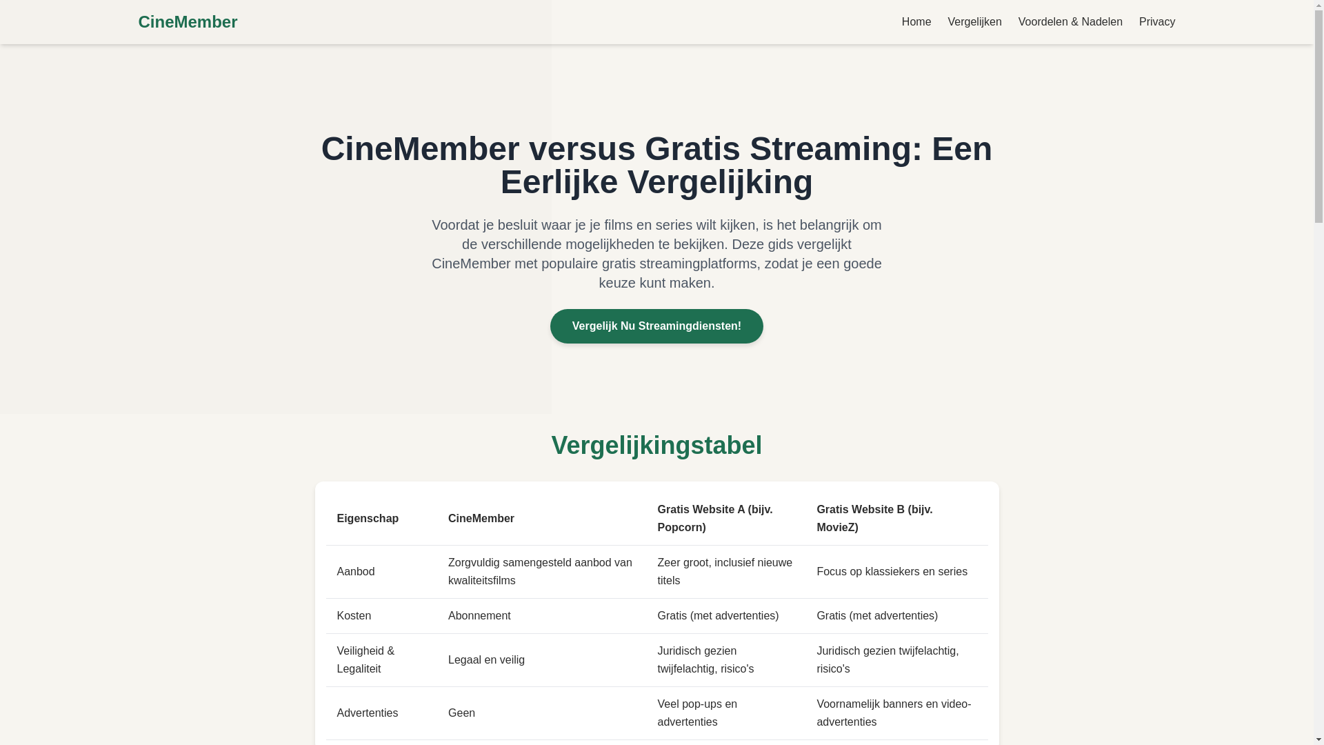 website screenshot of https://cinemember-7epy.pages.dev/