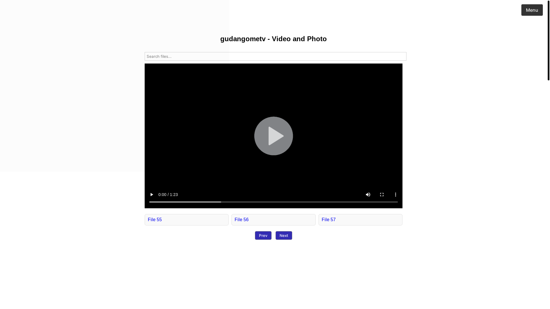 website screenshot of https://gudangometv.pages.dev/
