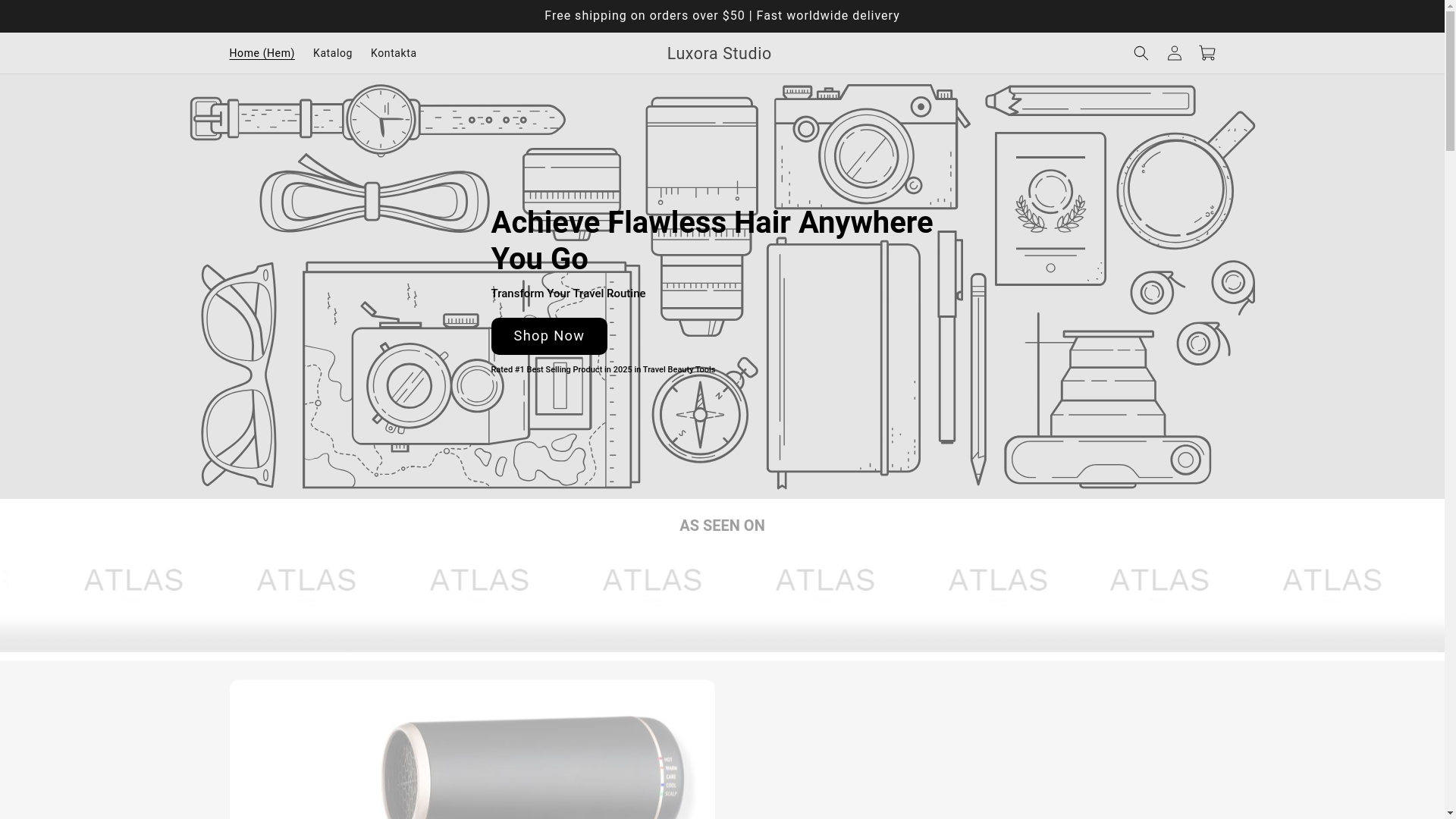 website screenshot of https://luxorastudio.org/