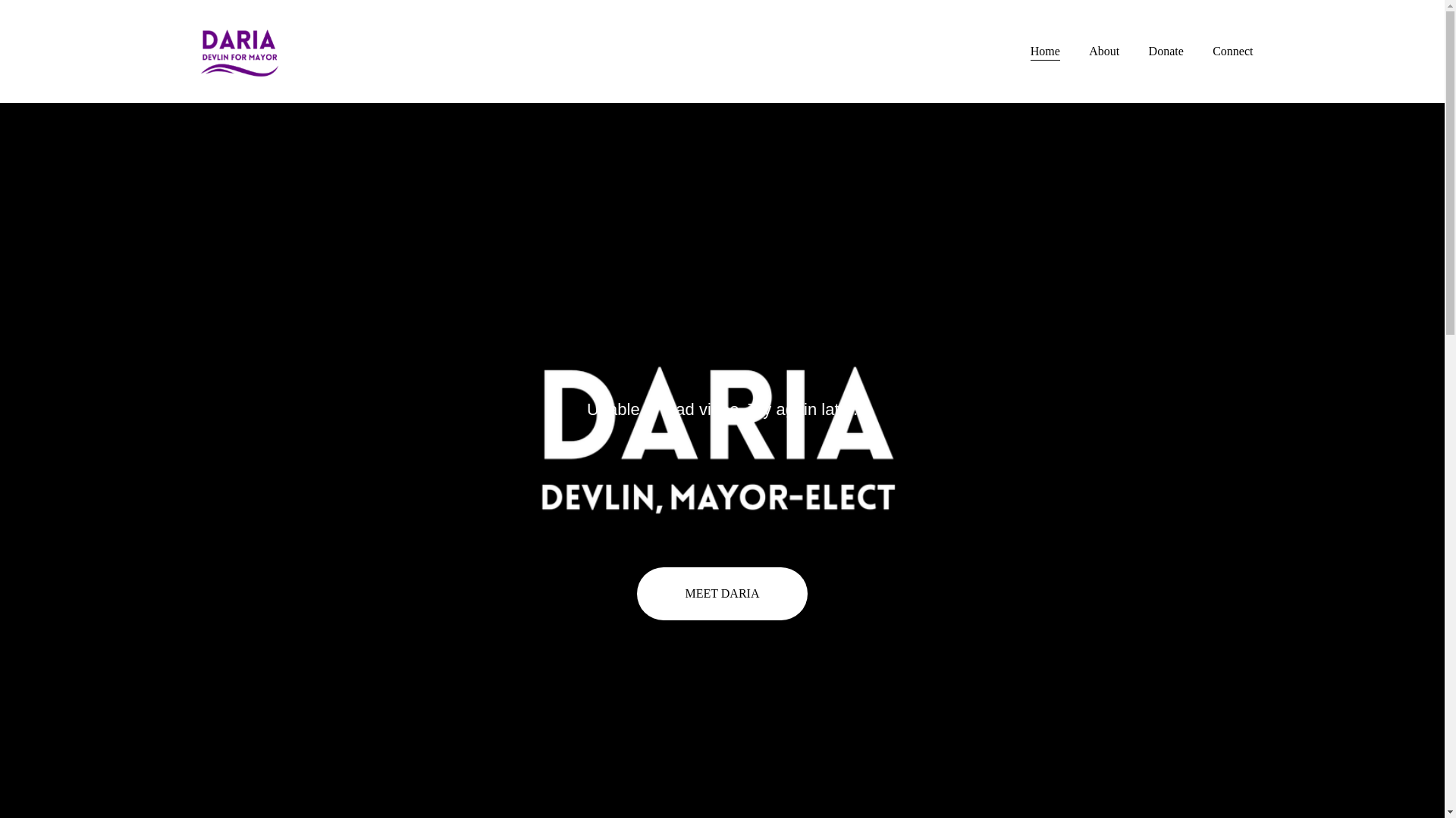 website screenshot of https://dariadevlinformayor.org/