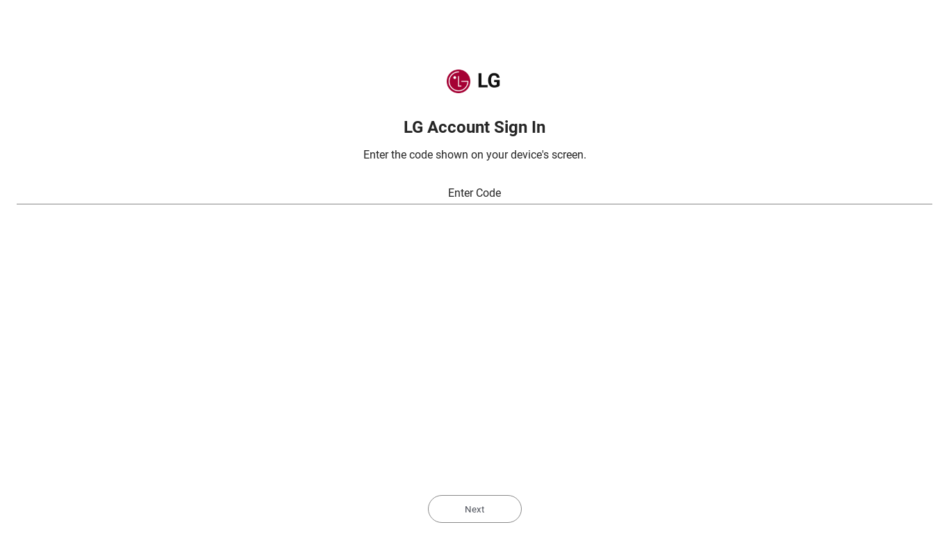 website screenshot of https://in.lgtvlink.com/