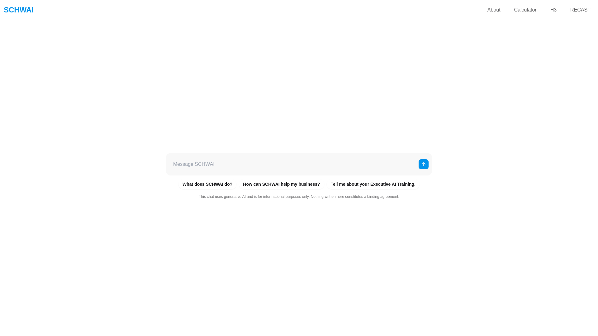 website screenshot of https://ai-schwai.com/