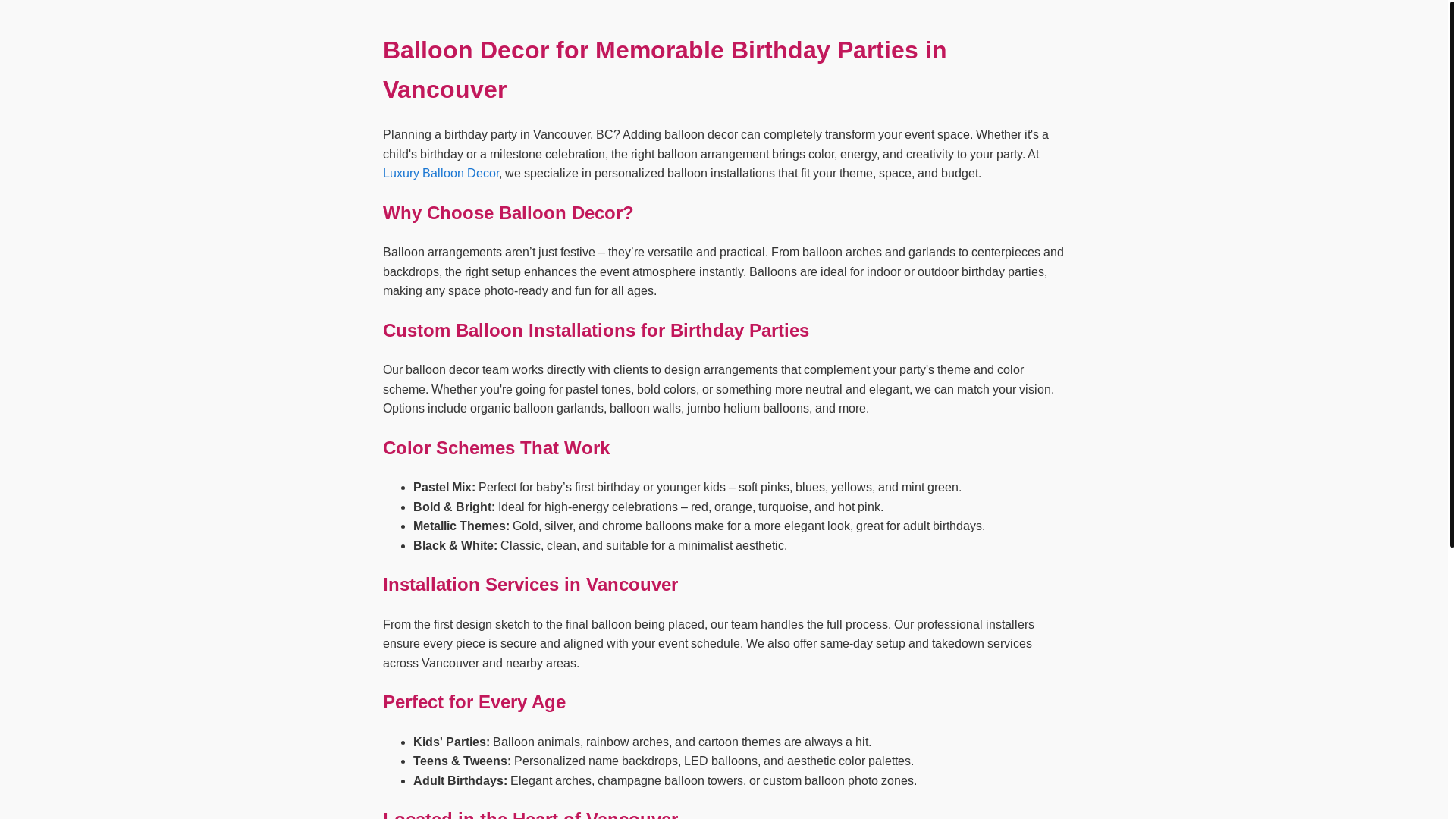 website screenshot of https://birthday-balloon-decor-vancouver.pages.dev/