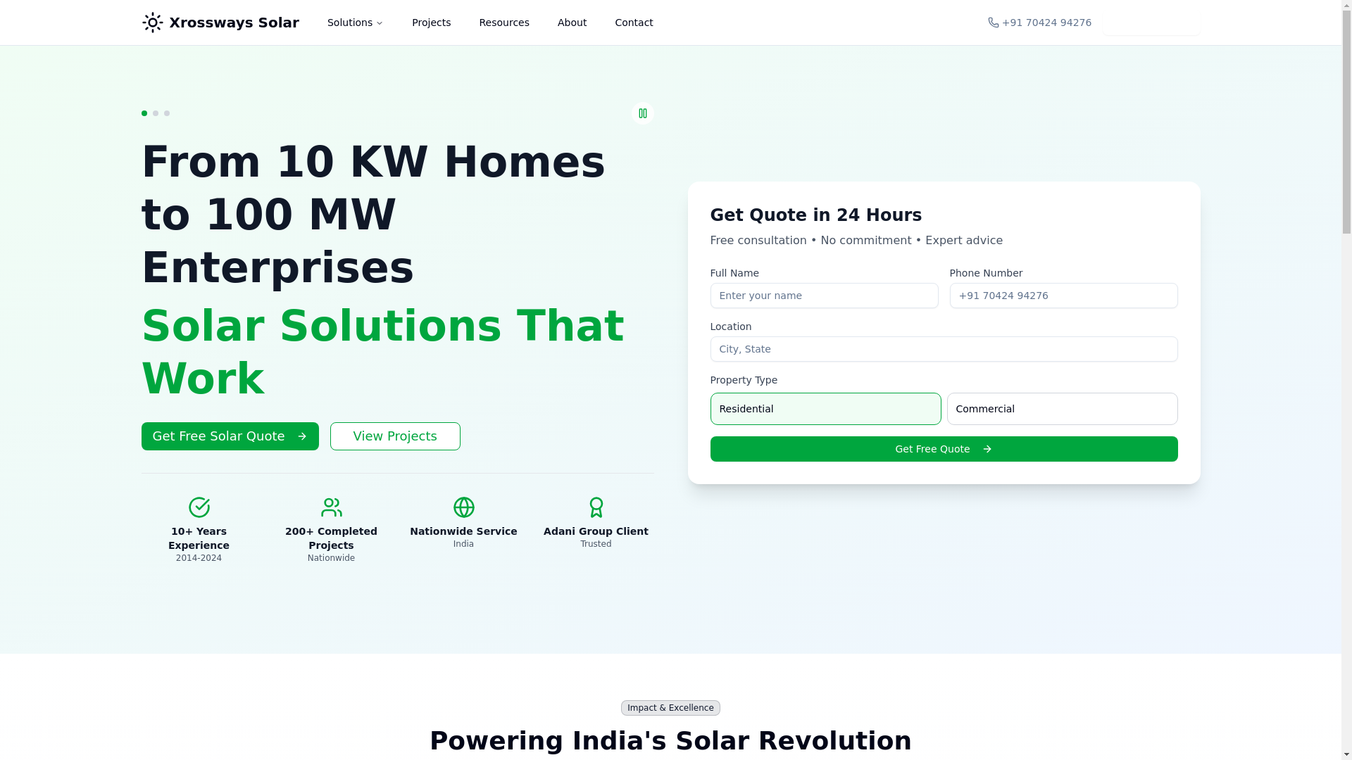 website screenshot of https://xrossways-website.pages.dev/