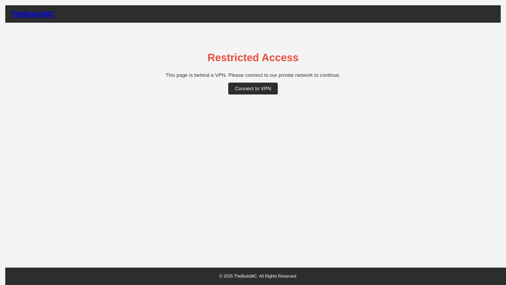 website screenshot of https://theboiismc-secure.pages.dev/