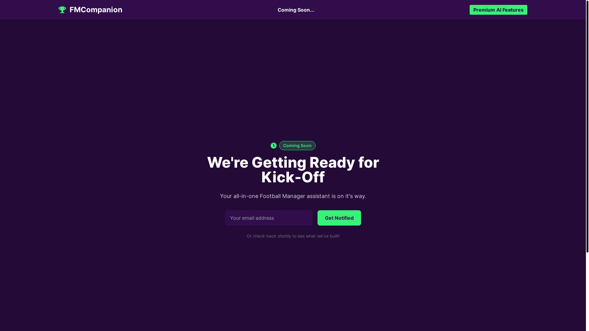 website screenshot of https://www.fmcompanion.com/
