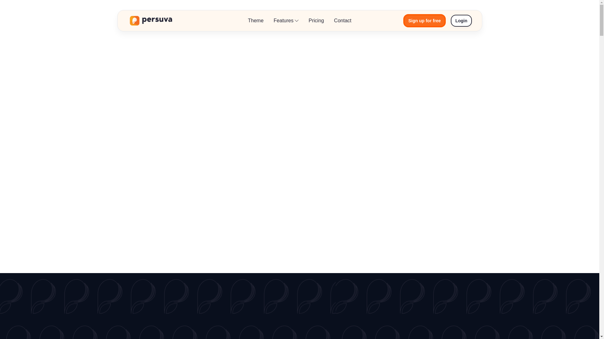website screenshot of https://persuva-webflow-io.pages.dev/
