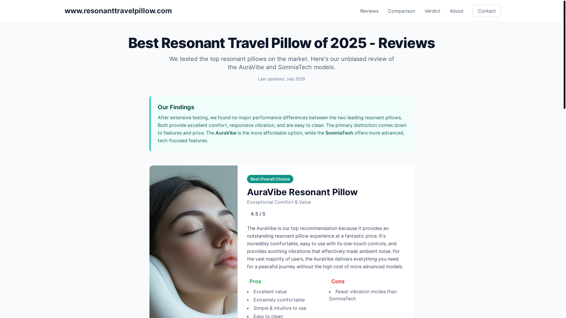website screenshot of https://resonanttravelpillowcom.pages.dev/