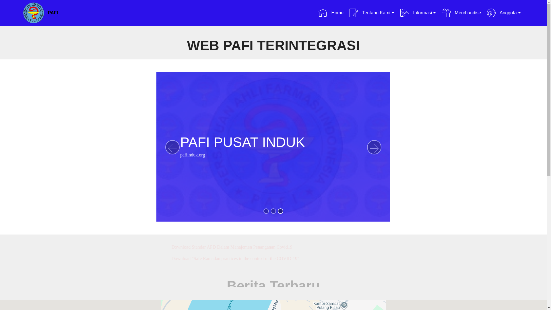 website screenshot of https://pafi-pulangpisau-org.pages.dev/