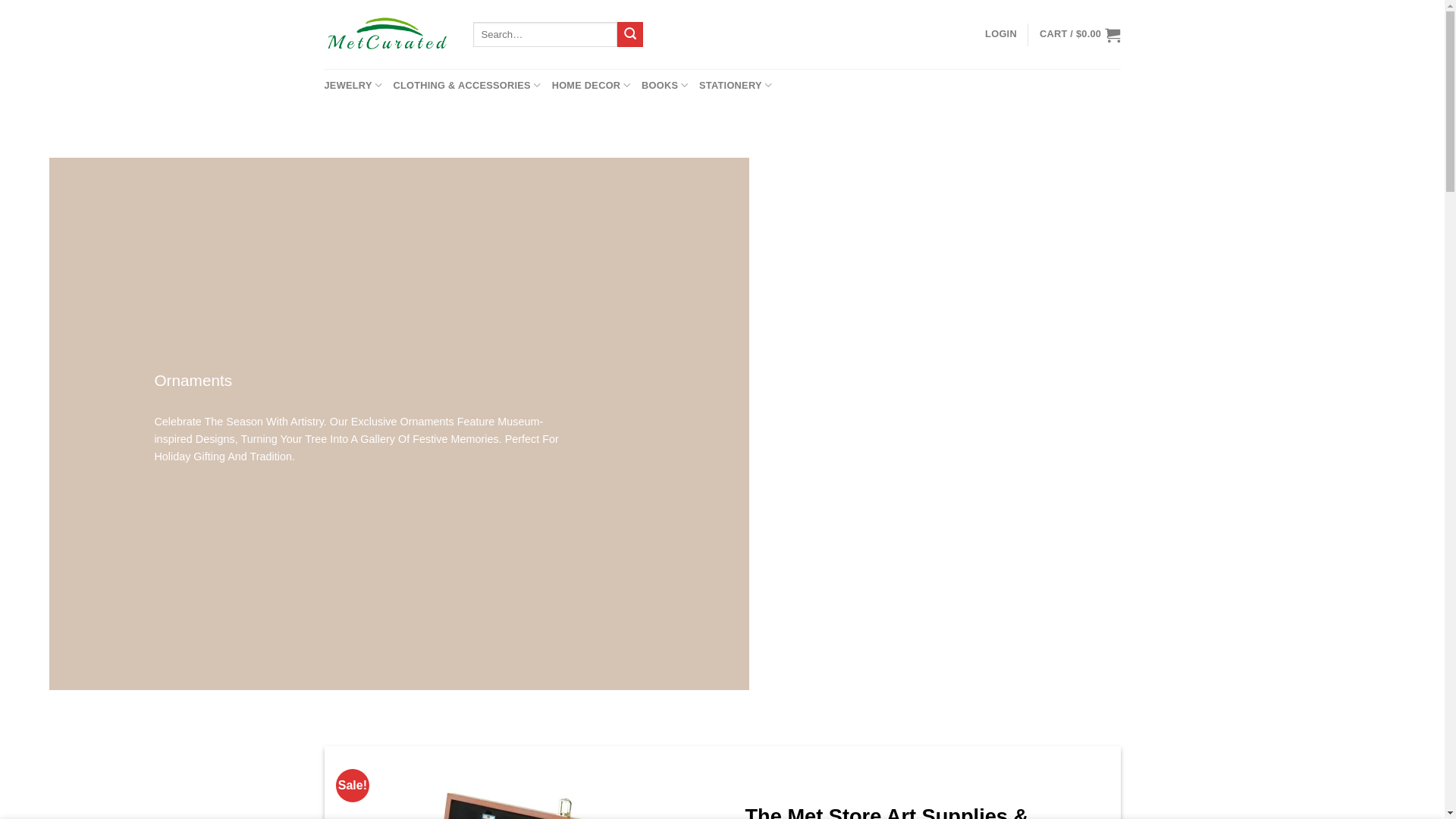 website screenshot of https://metcurated.com/