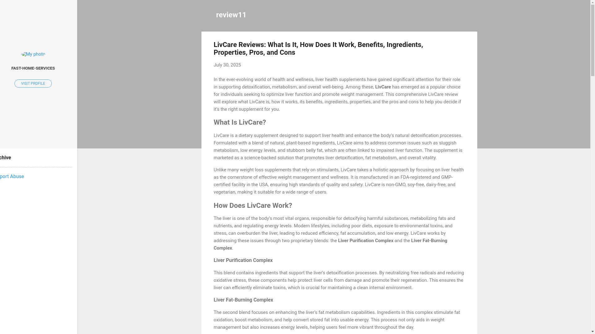 website screenshot of https://livcare8.pages.dev/