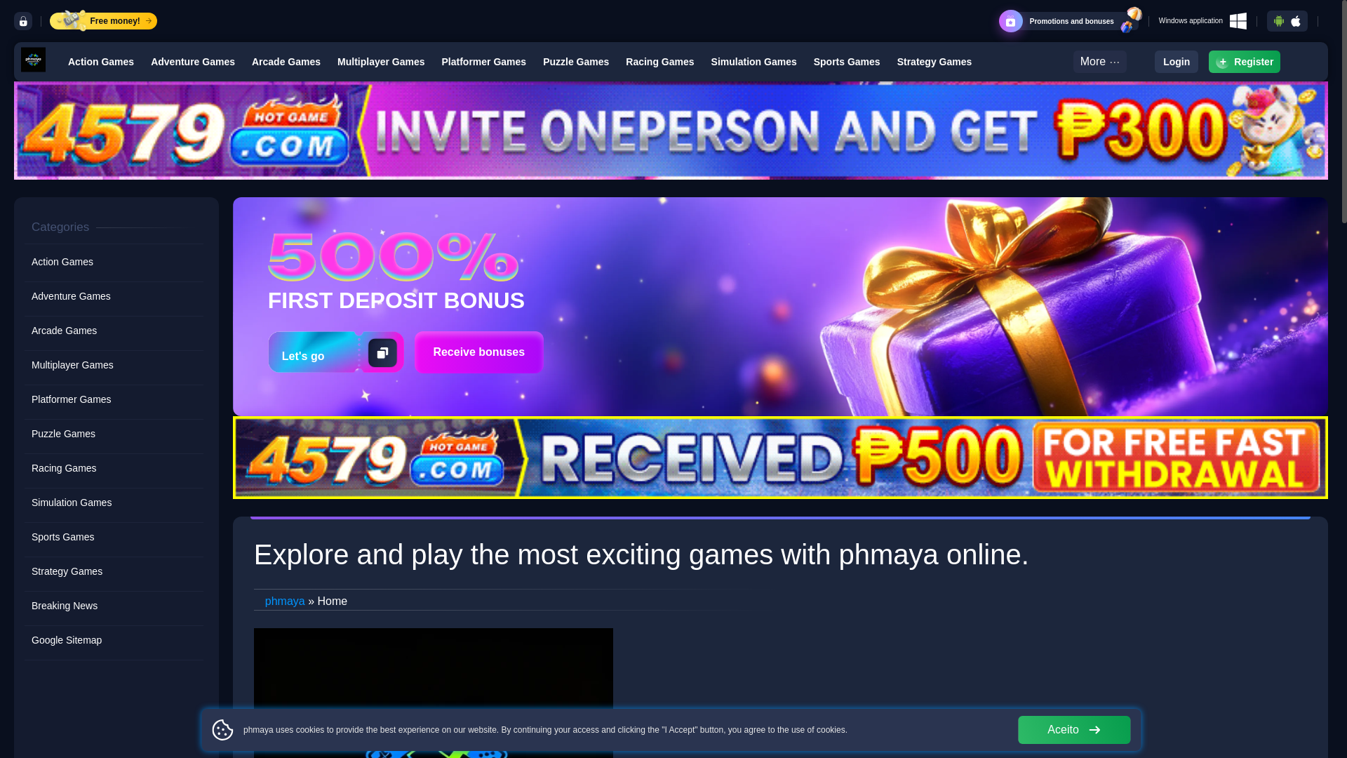 website screenshot of https://phmayalink.com/