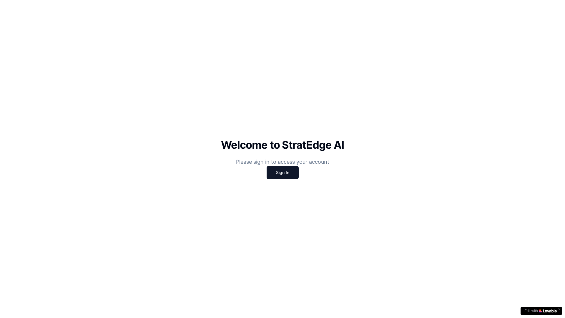 website screenshot of https://stratedge-ai.com/