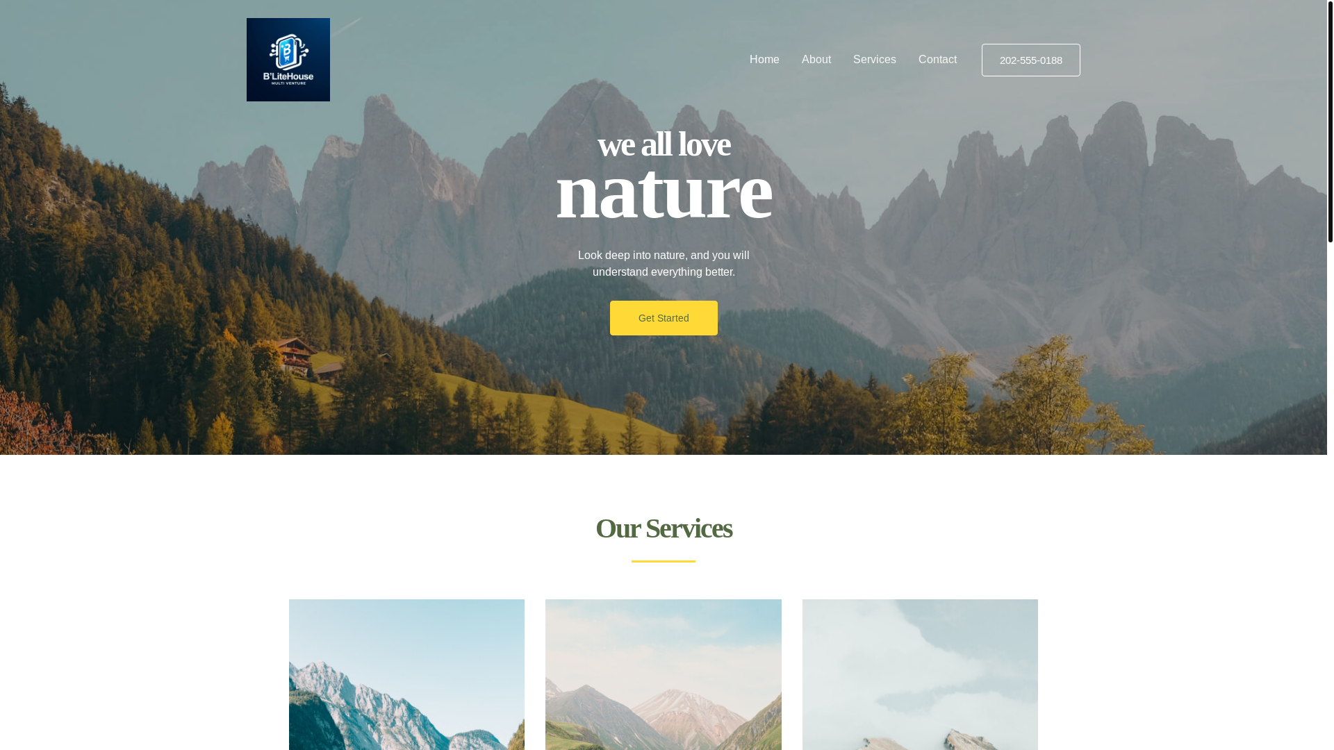 website screenshot of https://blitehousemultiventure.store/