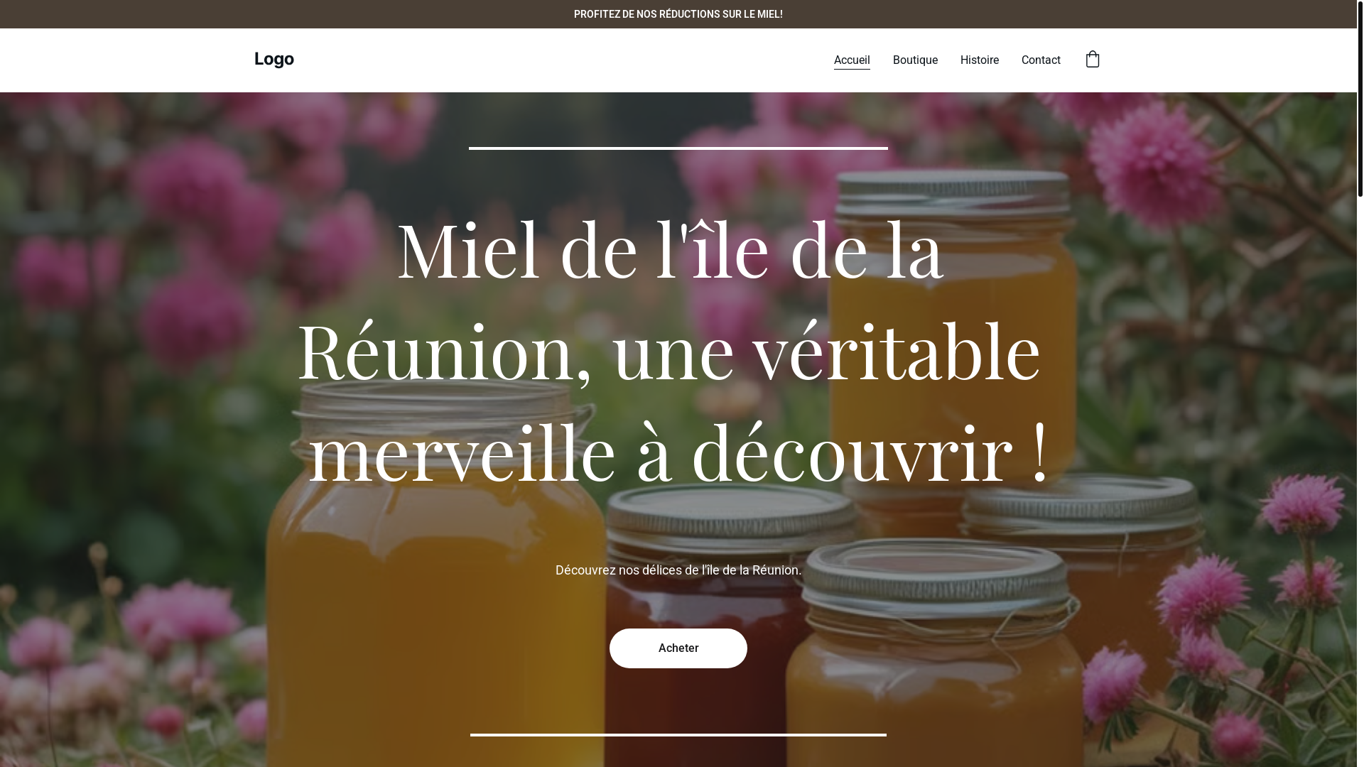 website screenshot of https://lerucherdepierreetarmelle.fr/