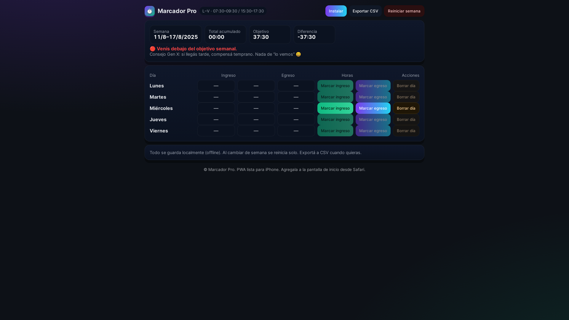 website screenshot of https://marcadorfp.pages.dev/