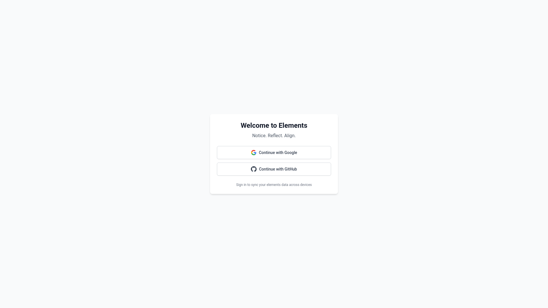 website screenshot of https://elements-app-7yw.pages.dev/
