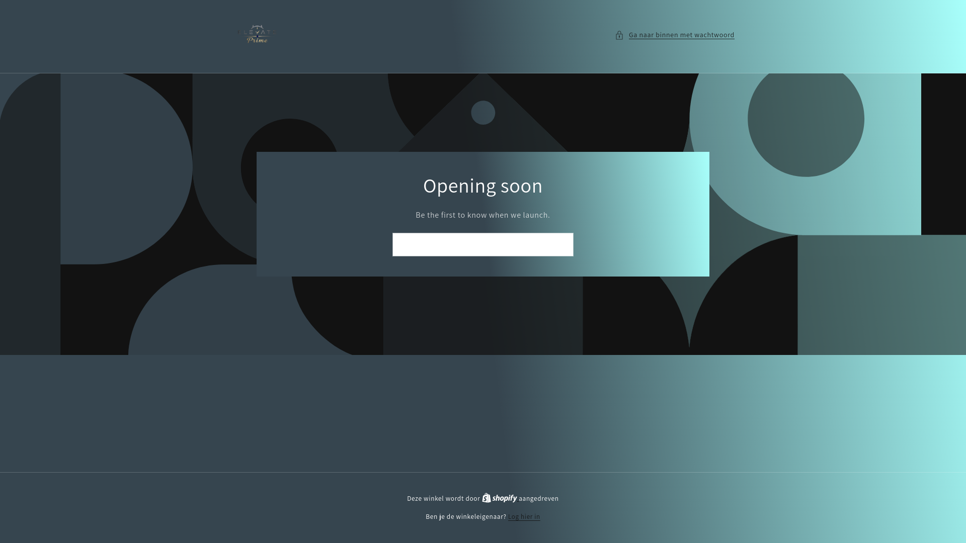 website screenshot of https://elevateprime.be/
