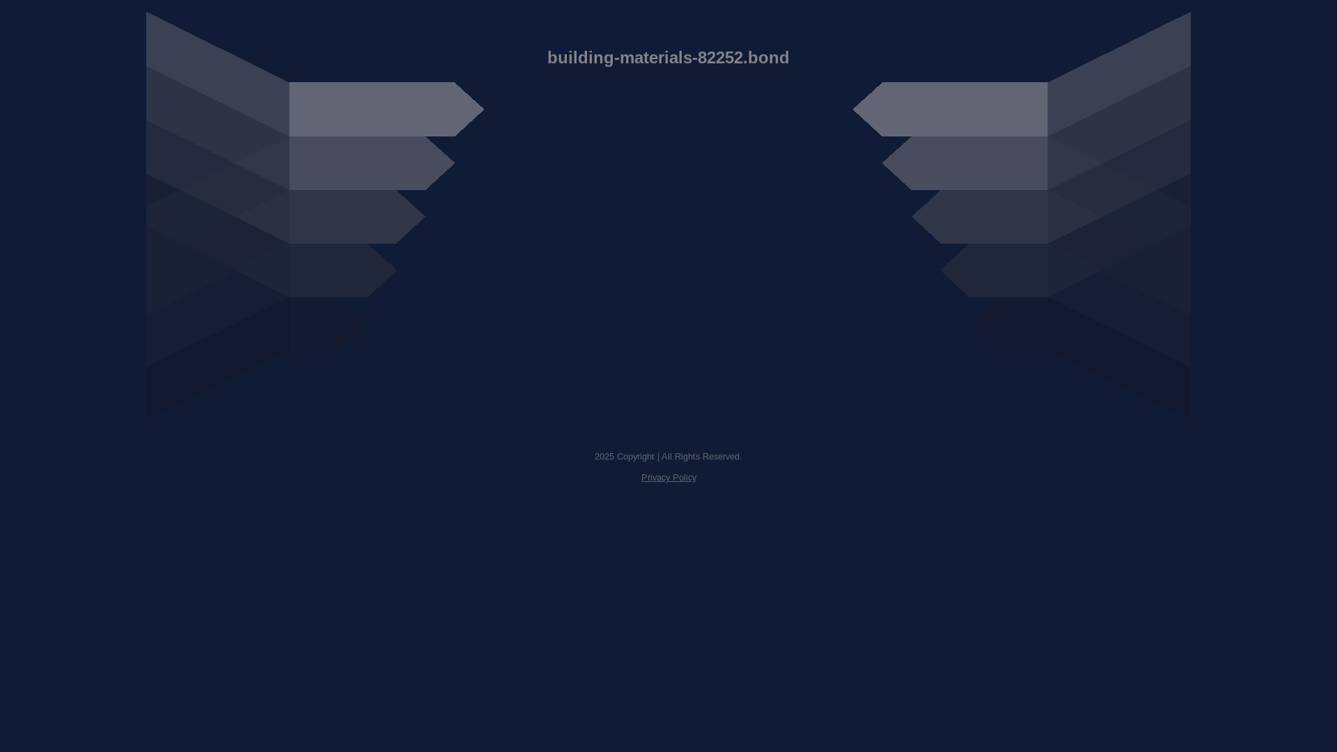 website screenshot of https://building-materials-82252.bond/
