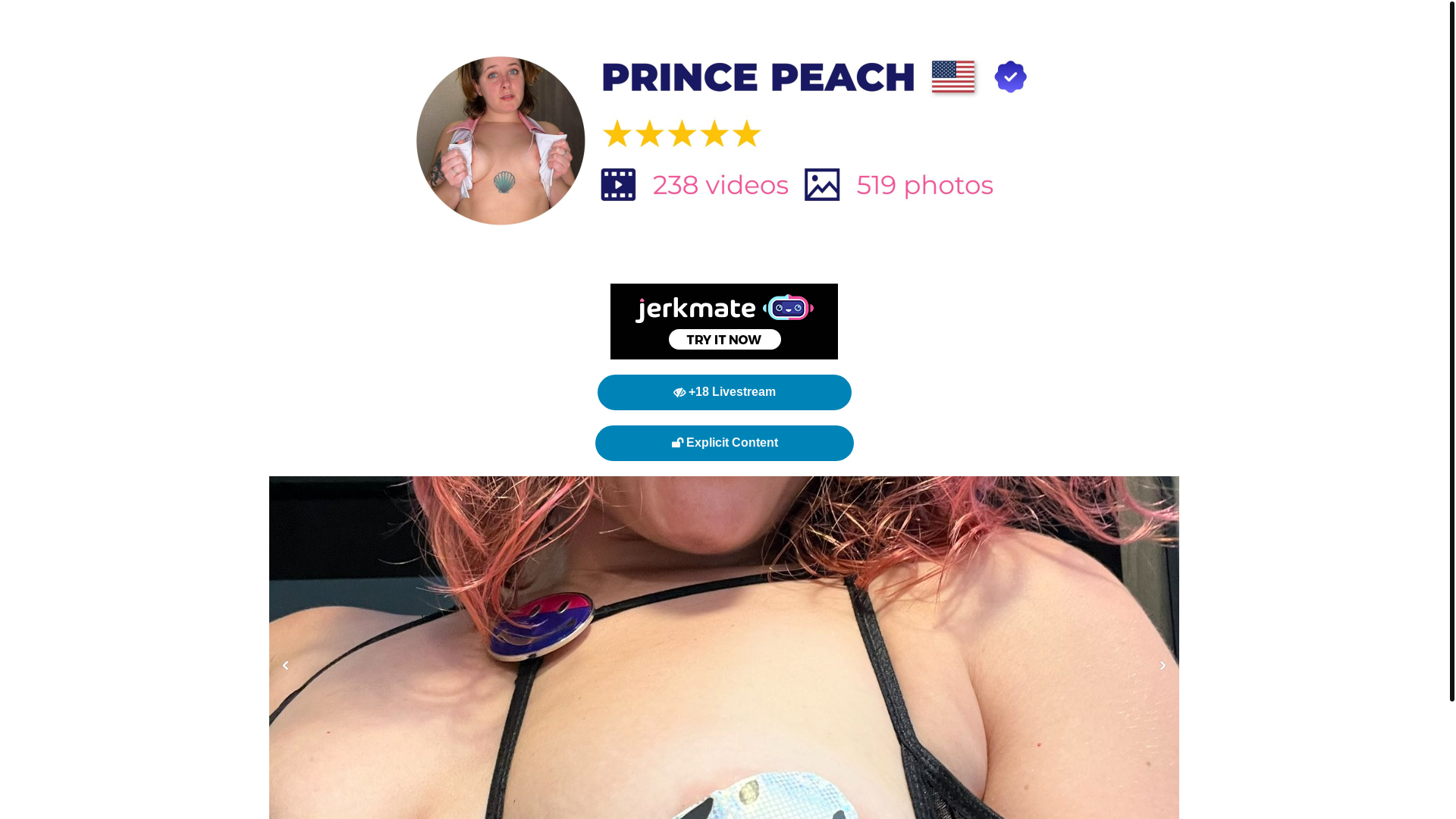 website screenshot of https://princesspeachhed.site/
