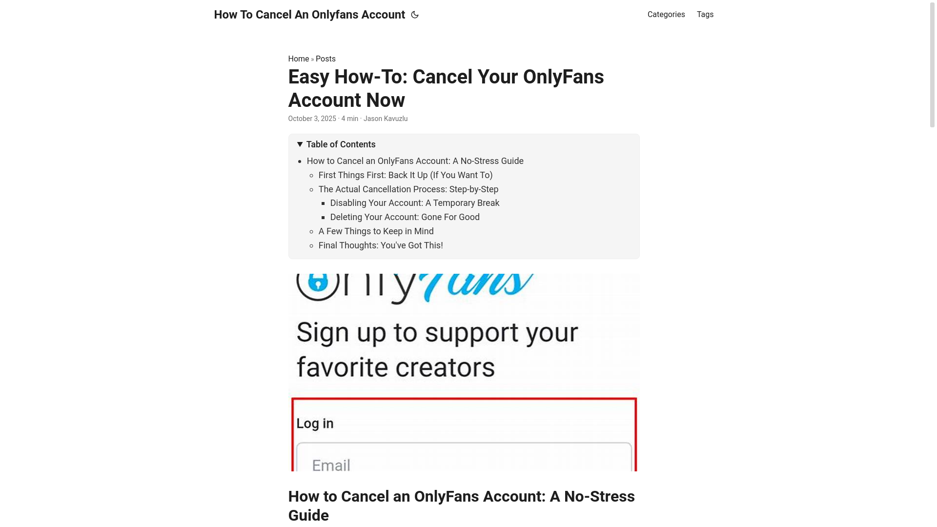 website screenshot of https://how-to-cancel-an-onlyfans-account.pages.dev/
