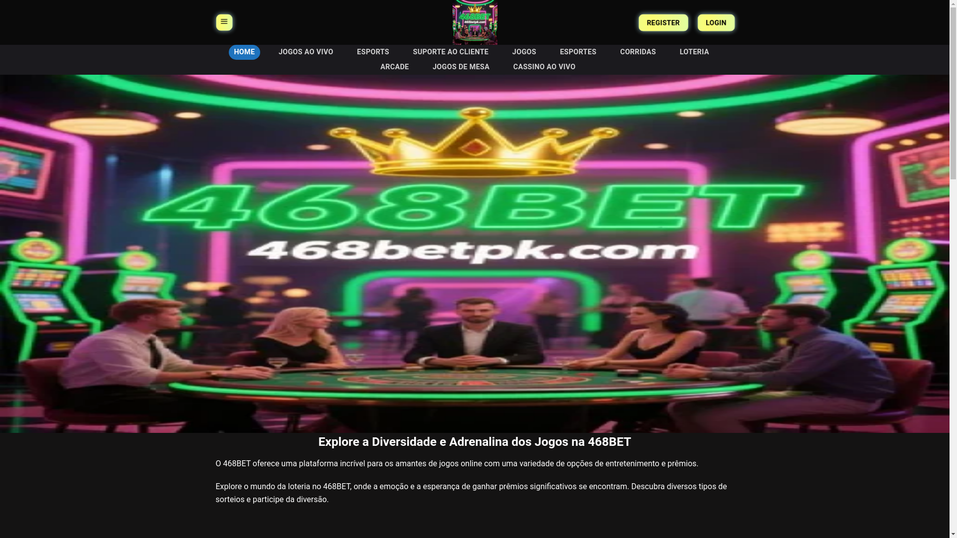 website screenshot of https://468betpk.com/