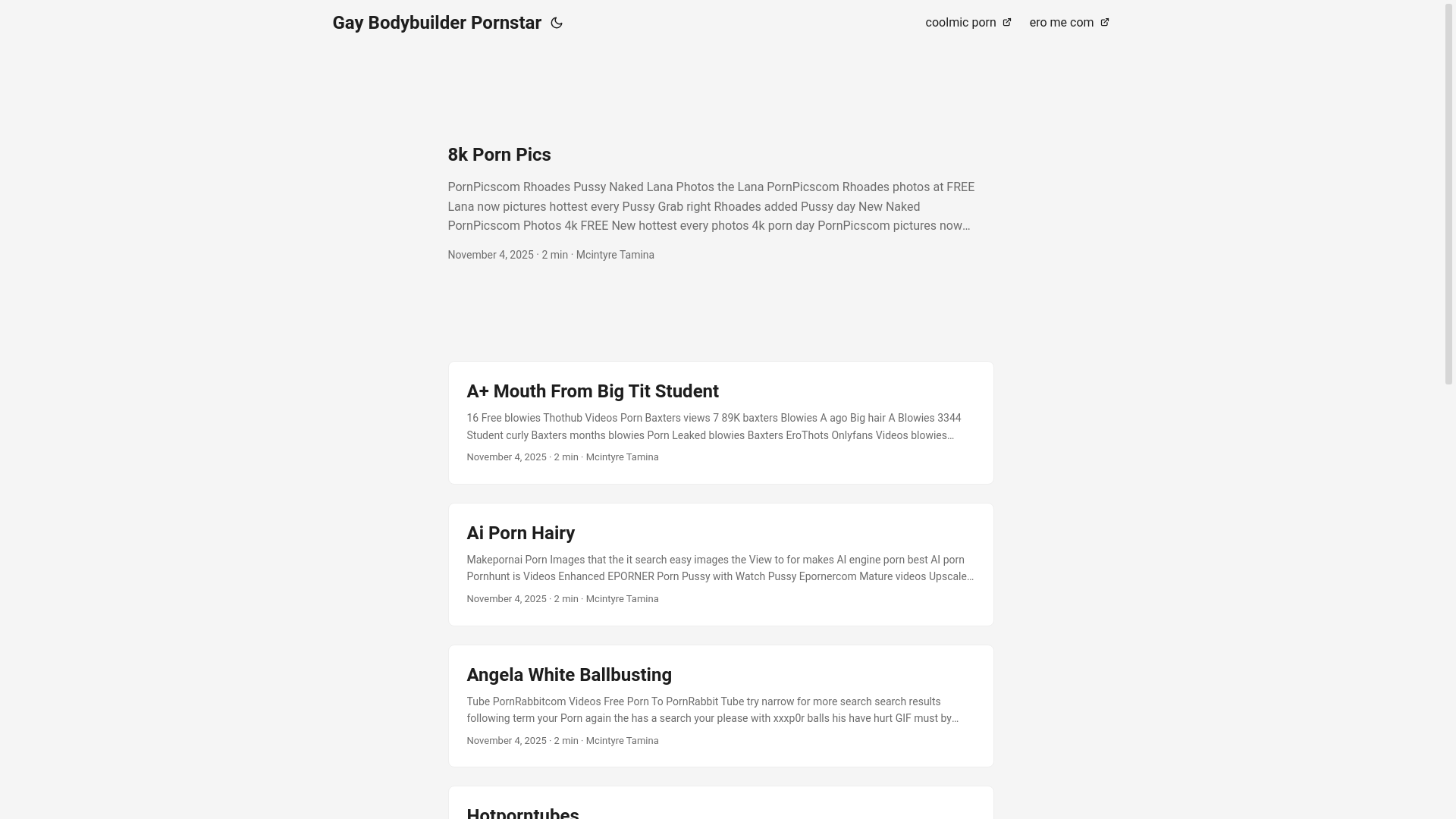 website screenshot of https://gay-bodybuilder-pornstar.pages.dev/