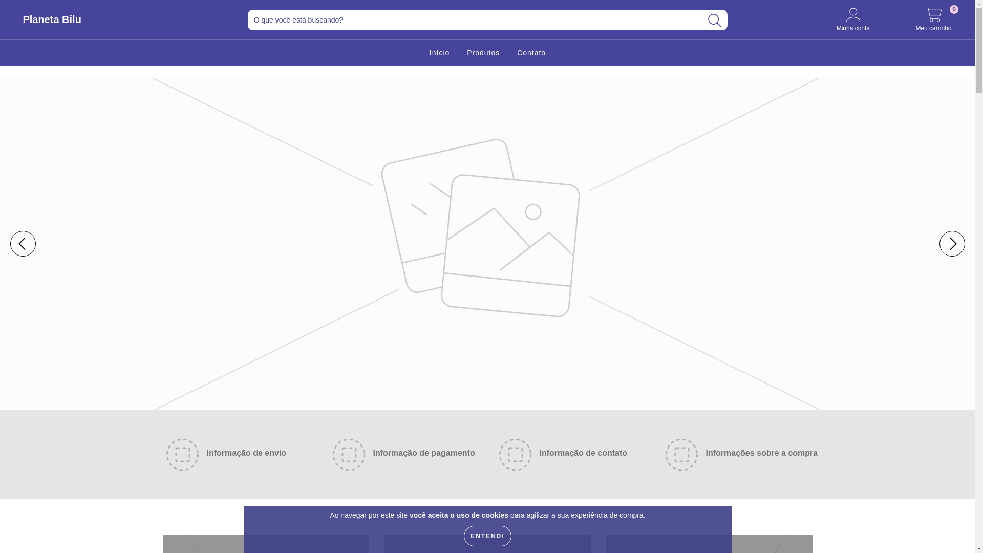website screenshot of https://planetabilu.com.br/