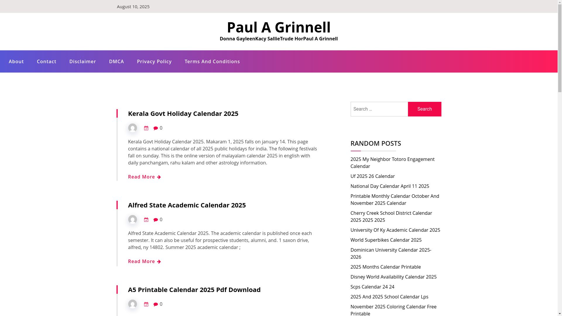 website screenshot of https://paulagrinnellm.pages.dev/