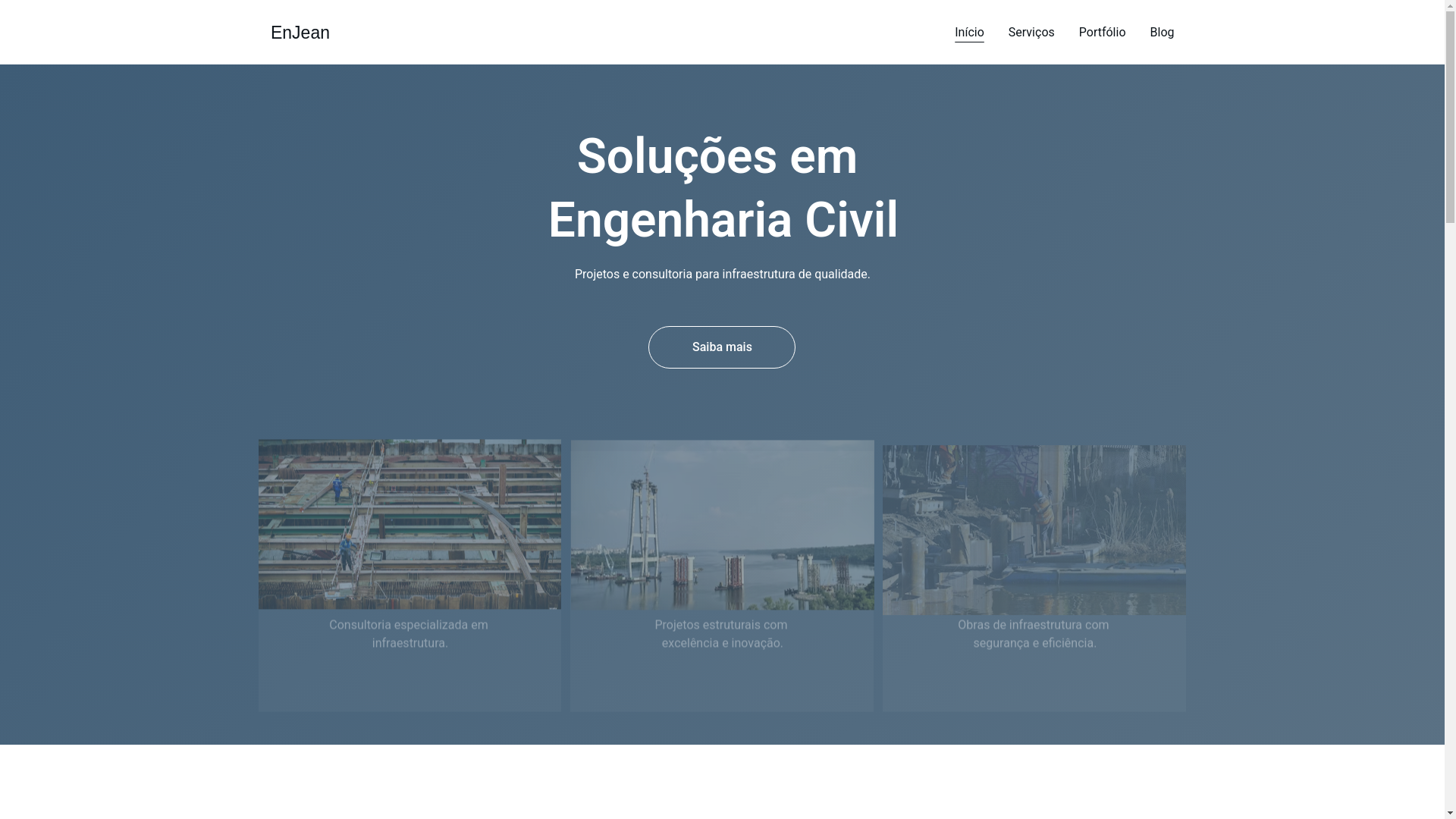 website screenshot of https://enjean.com.br/