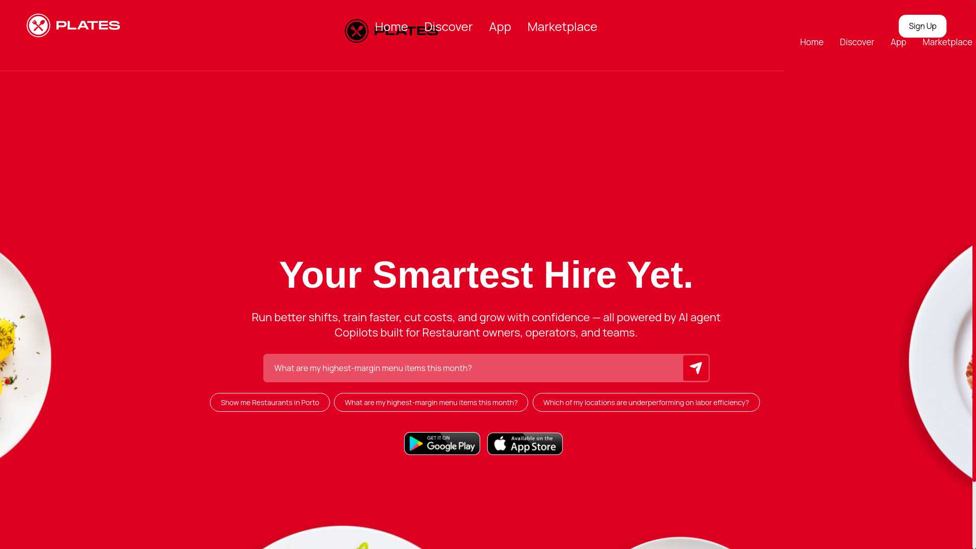 website screenshot of https://platesgsp.com/