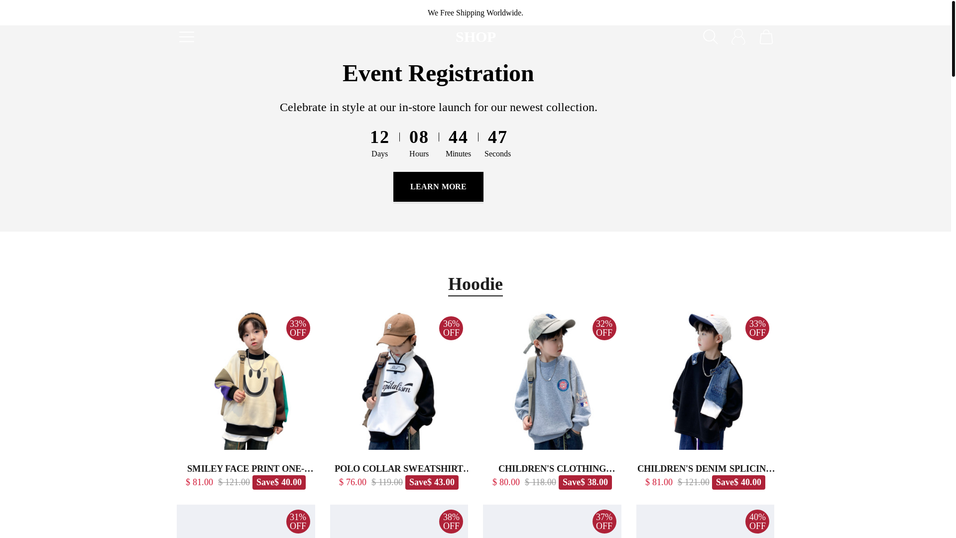 website screenshot of https://luxmaax.com/