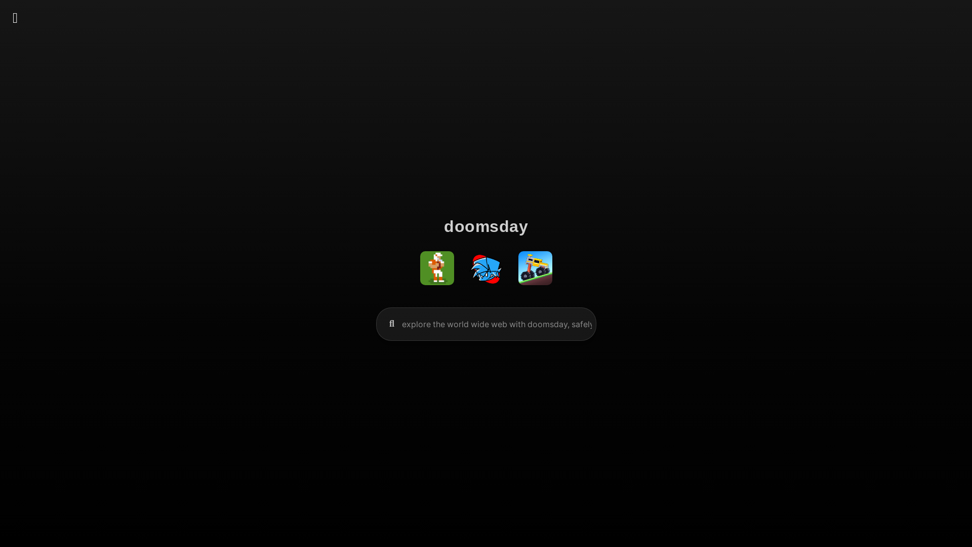 website screenshot of https://doomsday-proxy.pages.dev/