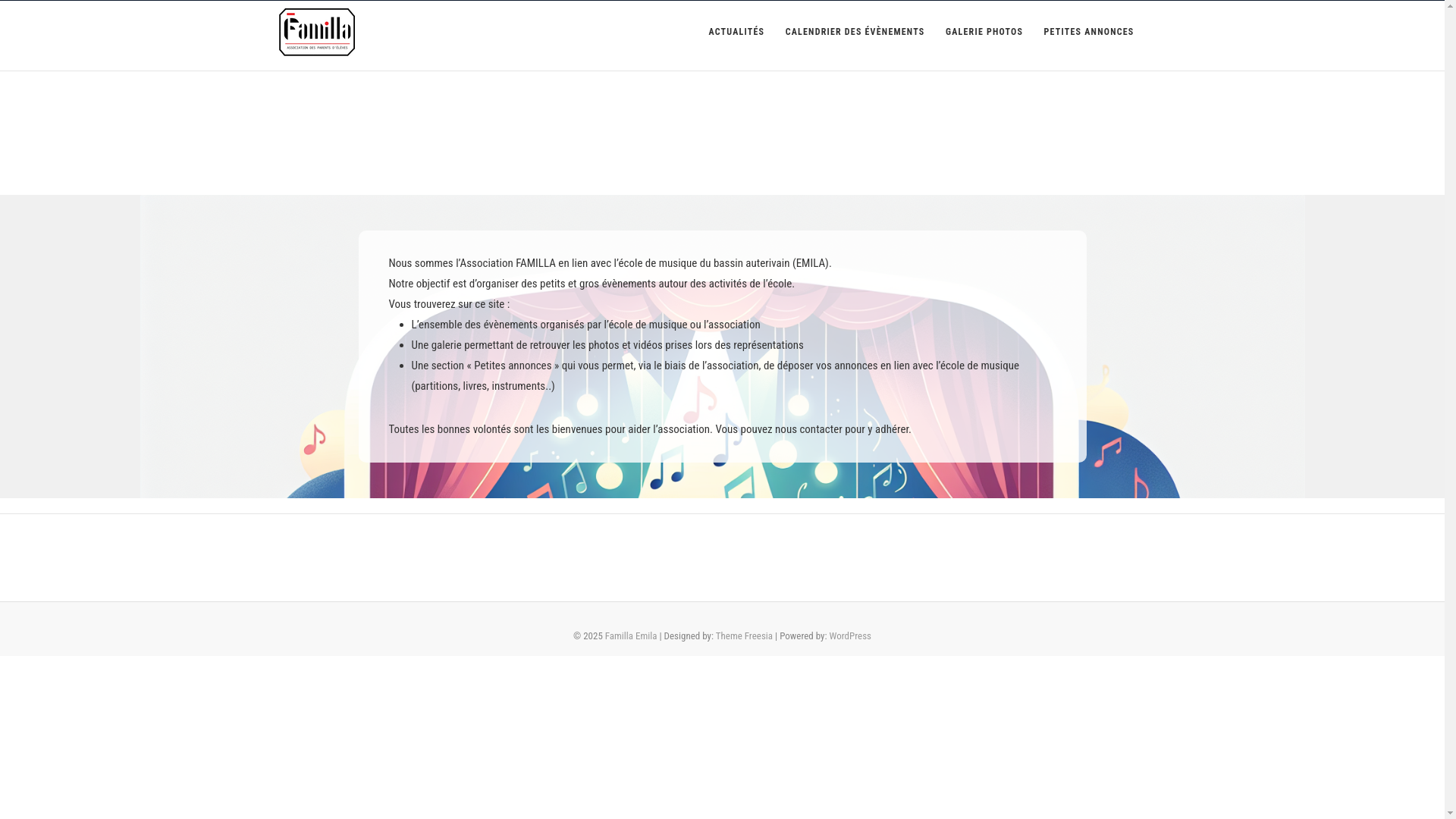 website screenshot of https://familla-emila.fr/