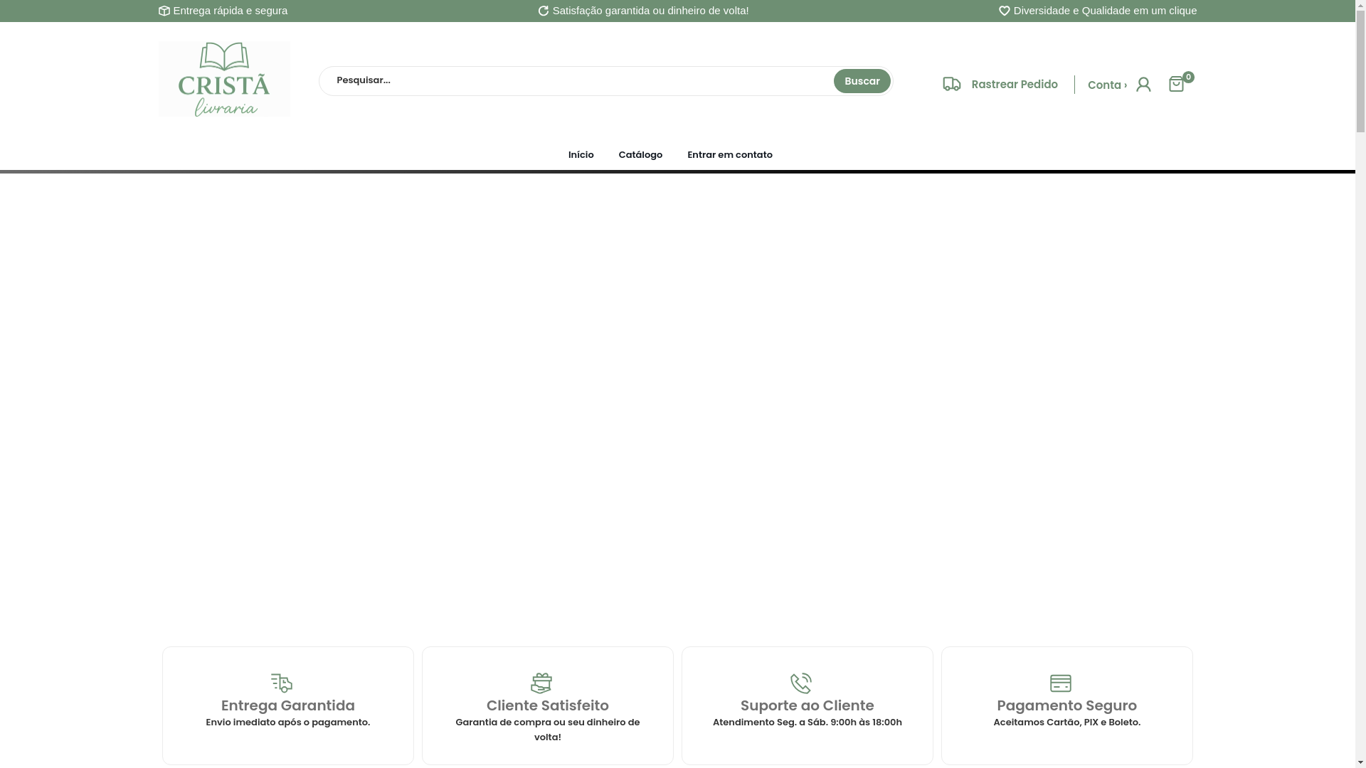 website screenshot of https://cristabiblia.site/